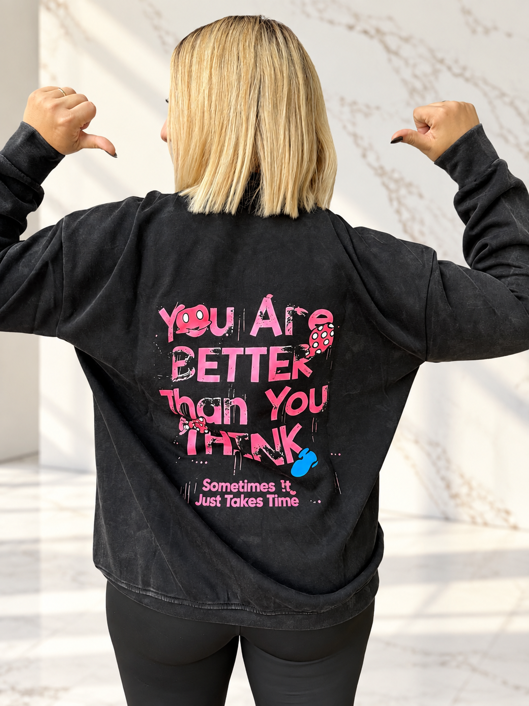 Panther Oversized Black