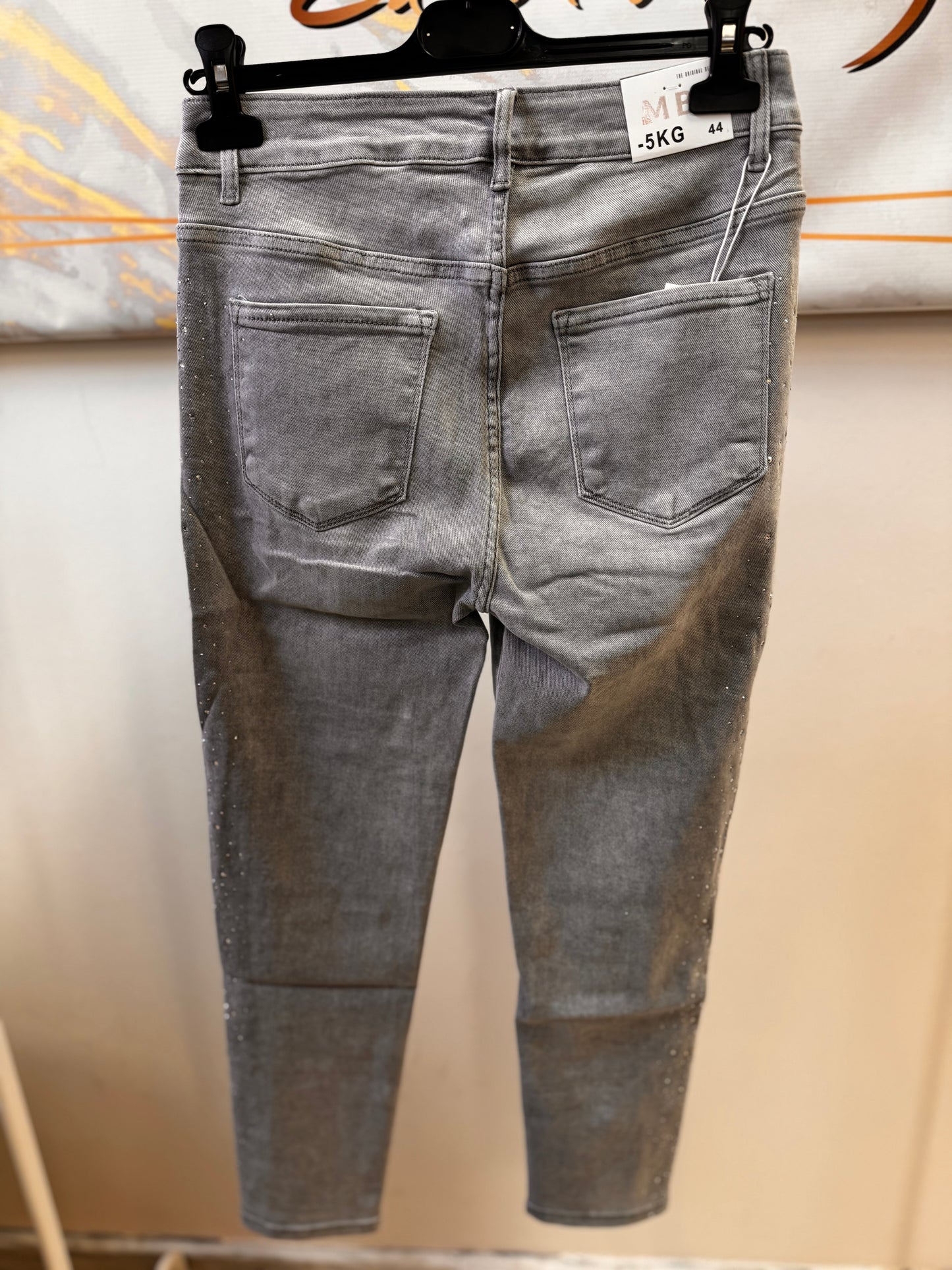 Eleanora Grey -5KG Strass Jean