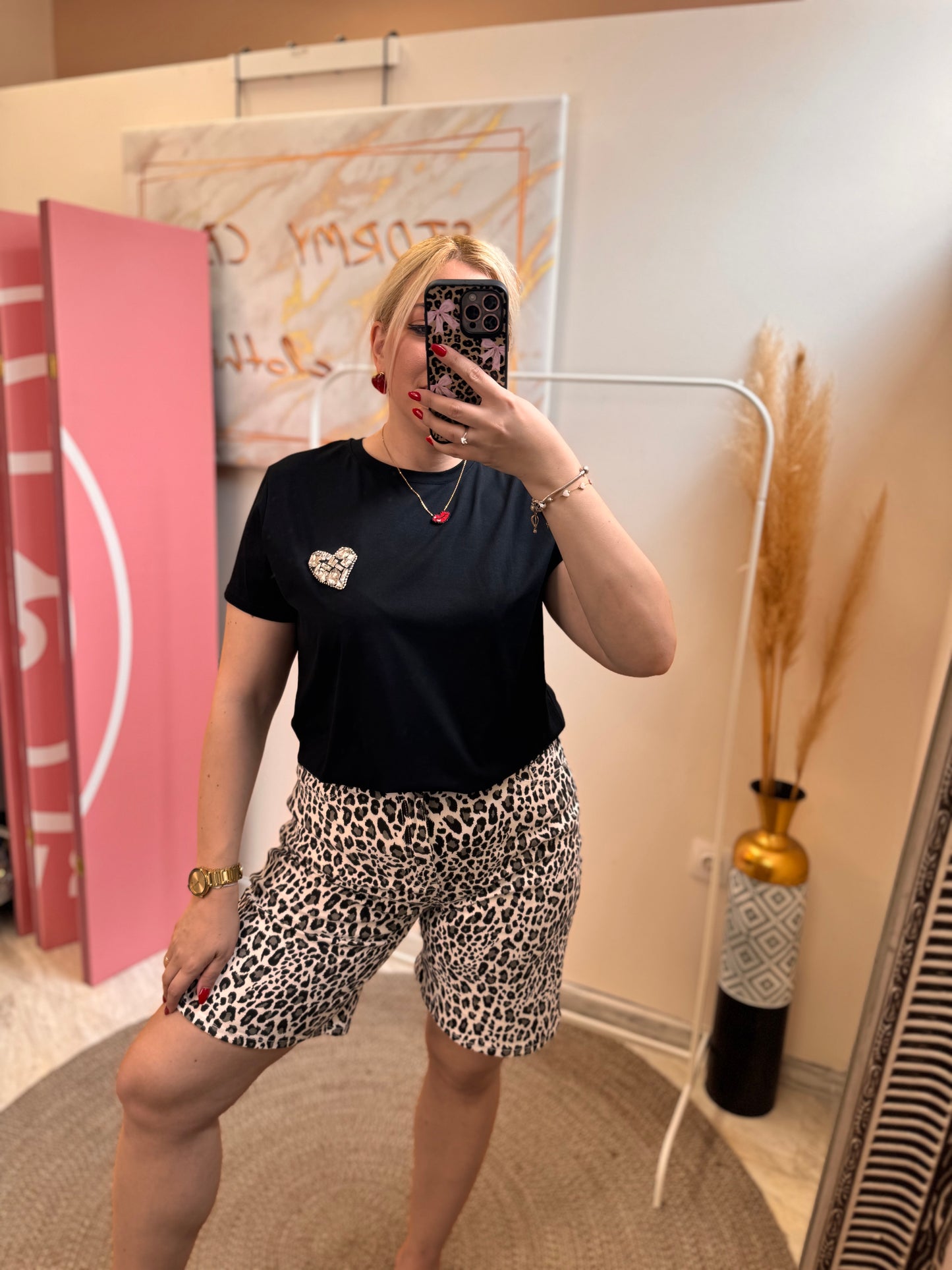 Leopard Vermouda Regular Fit