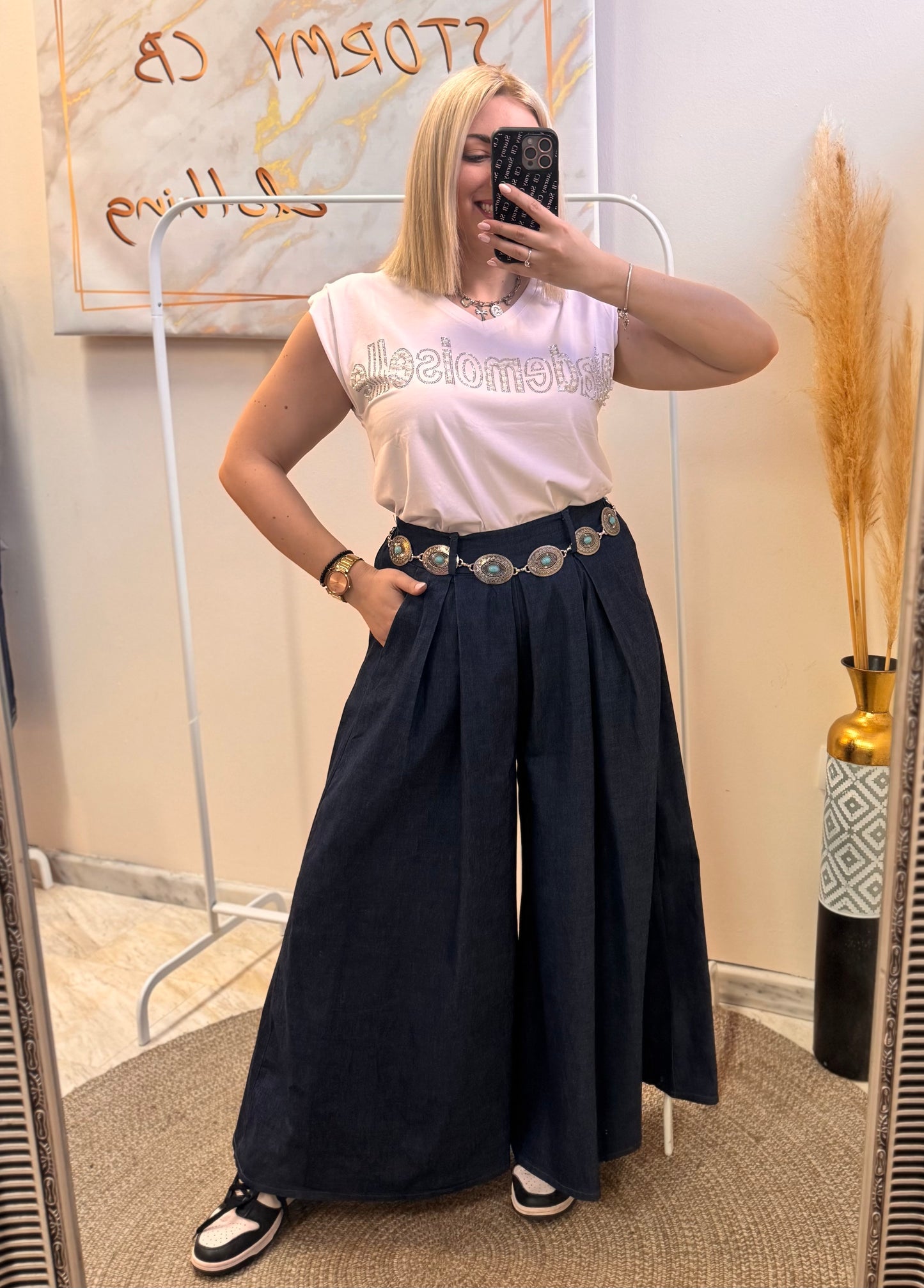 Silver & turquoise Belt