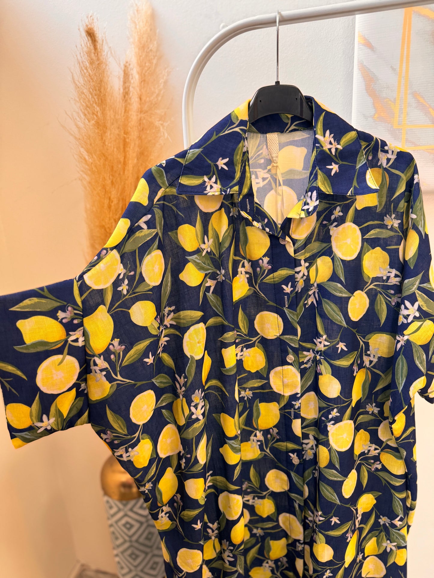 Lemon 🍋 Plus Size Dress Blue