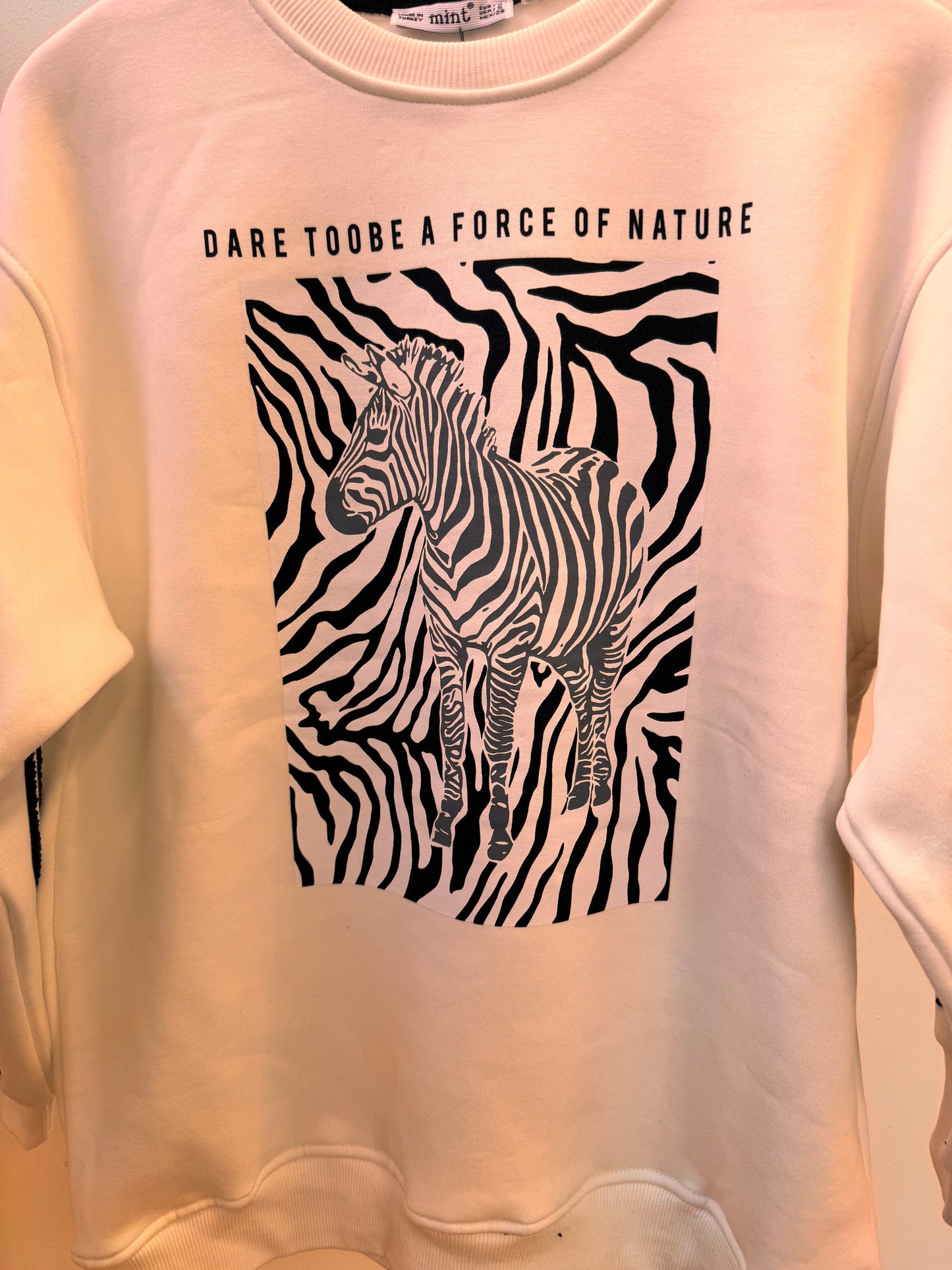 Zebra Φούτερ