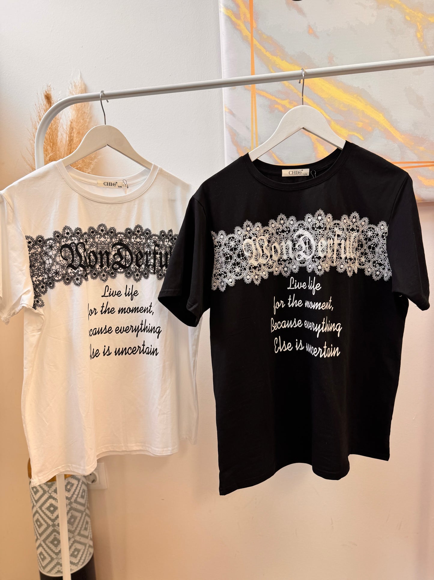 Lace T-shirt