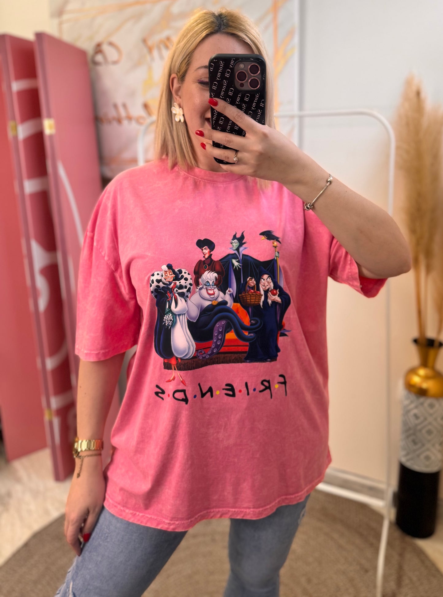 Friends Pink Oversized T-shirt