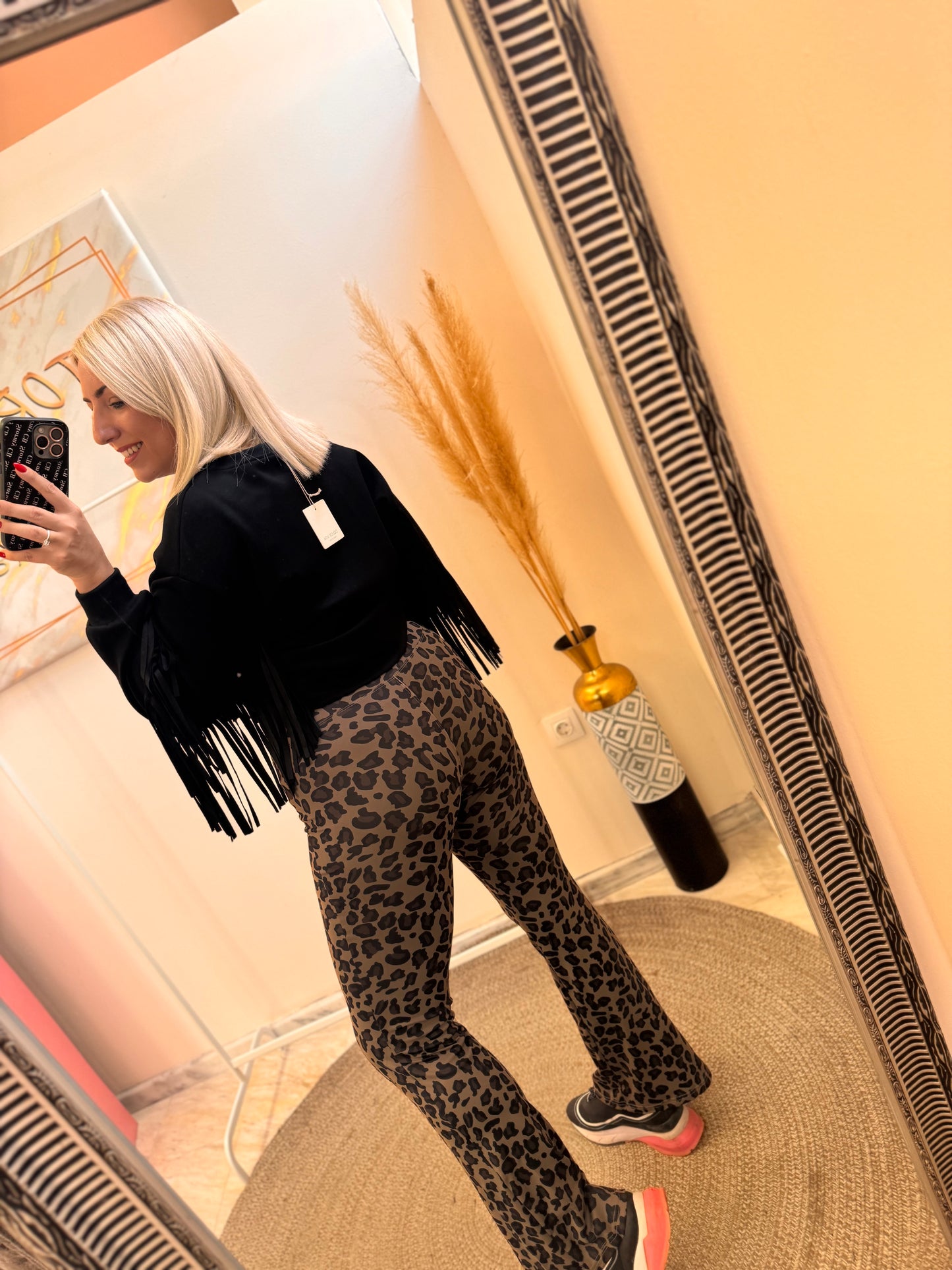 Leopard Brown Κολανοπαντελονι
