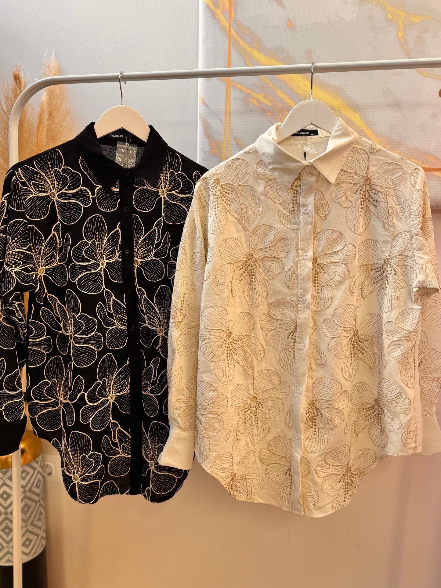 Gold Flower Shirt