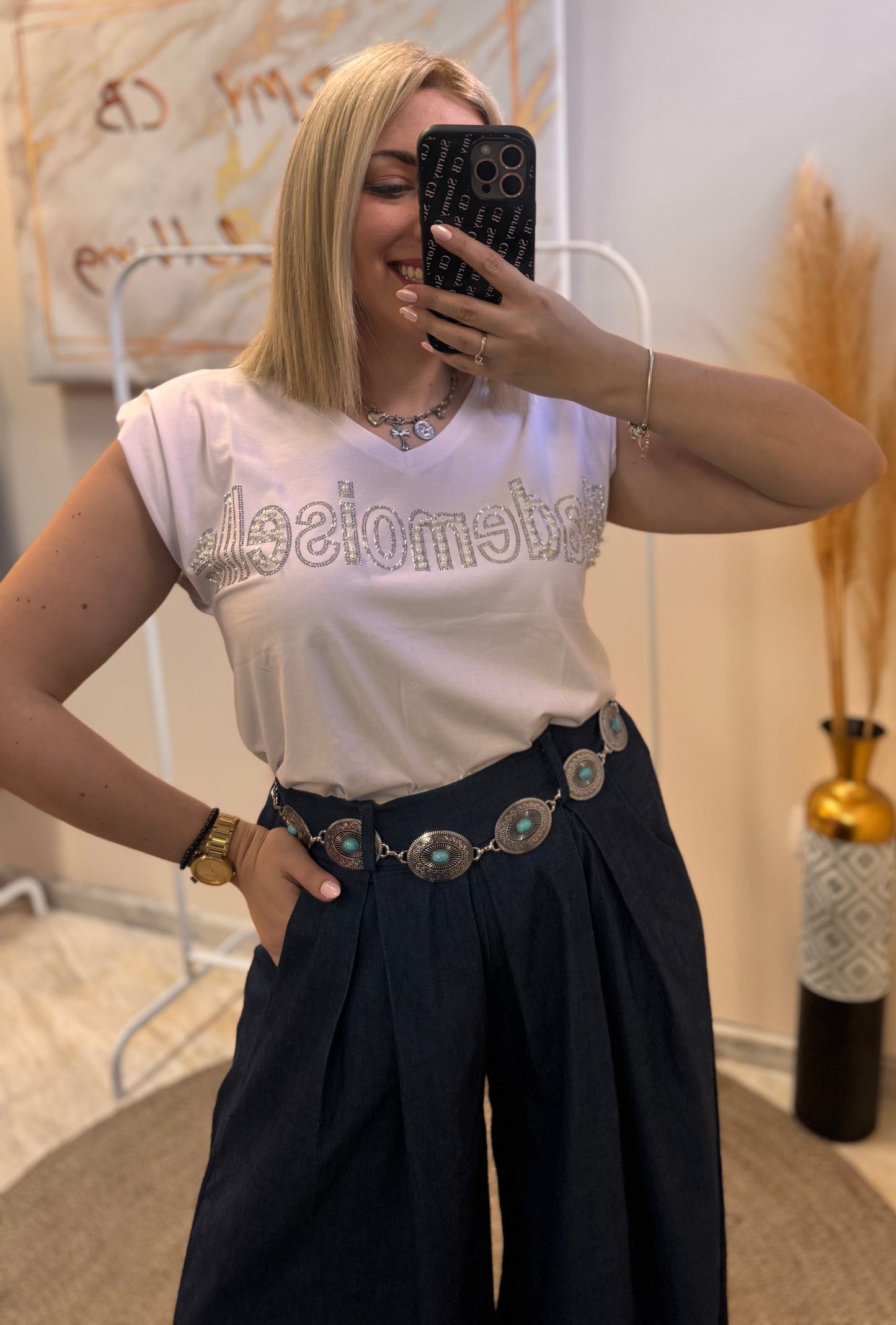 Silver & turquoise Belt
