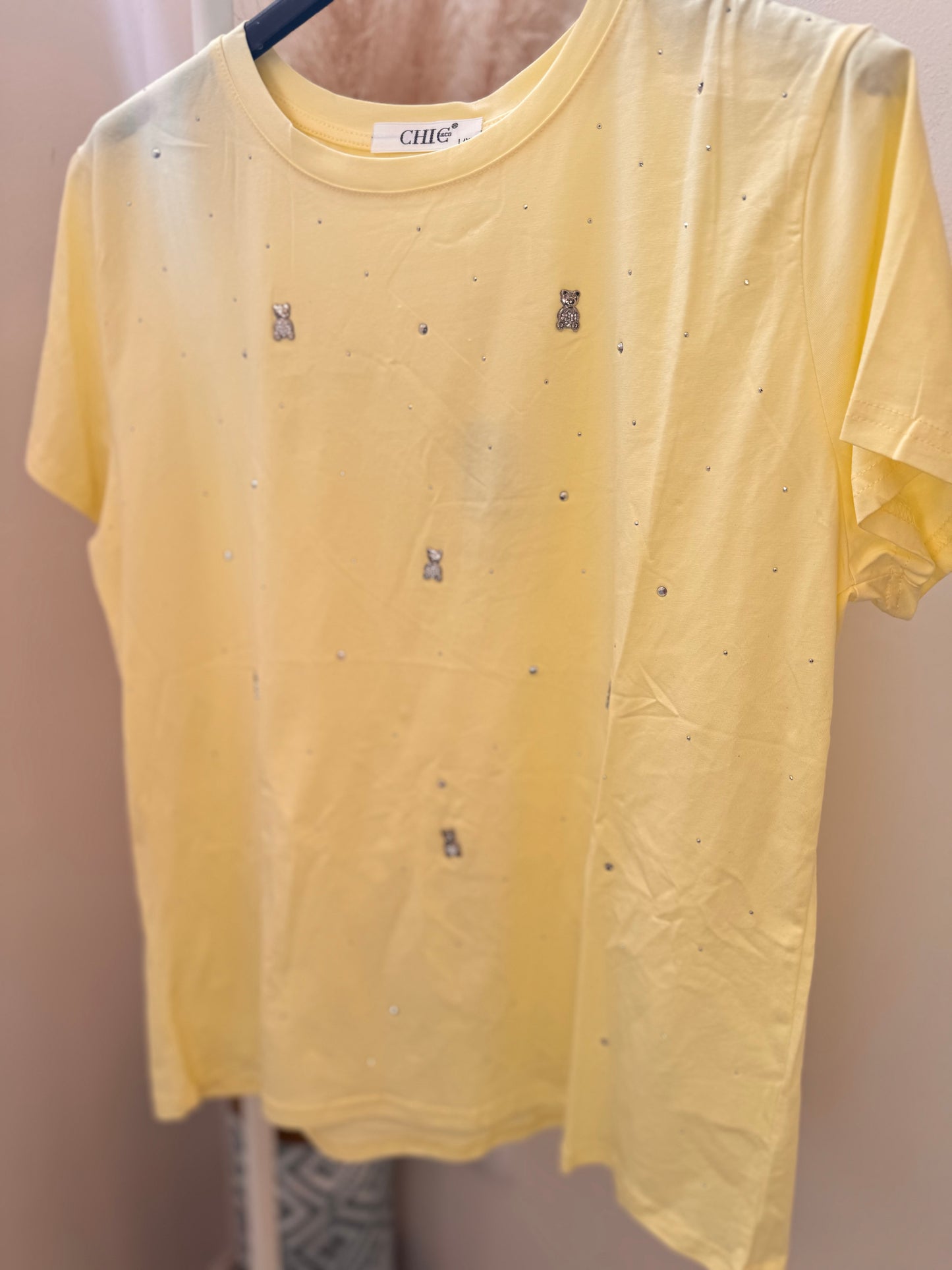 Bear and Strass T-shirt