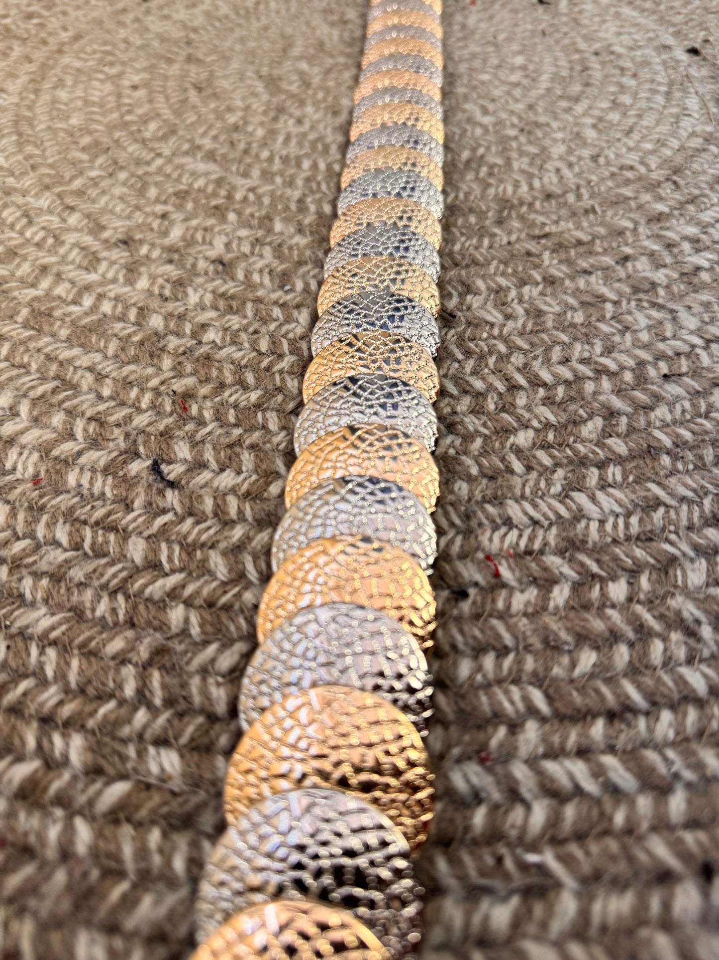 Gold & Silver Belt
