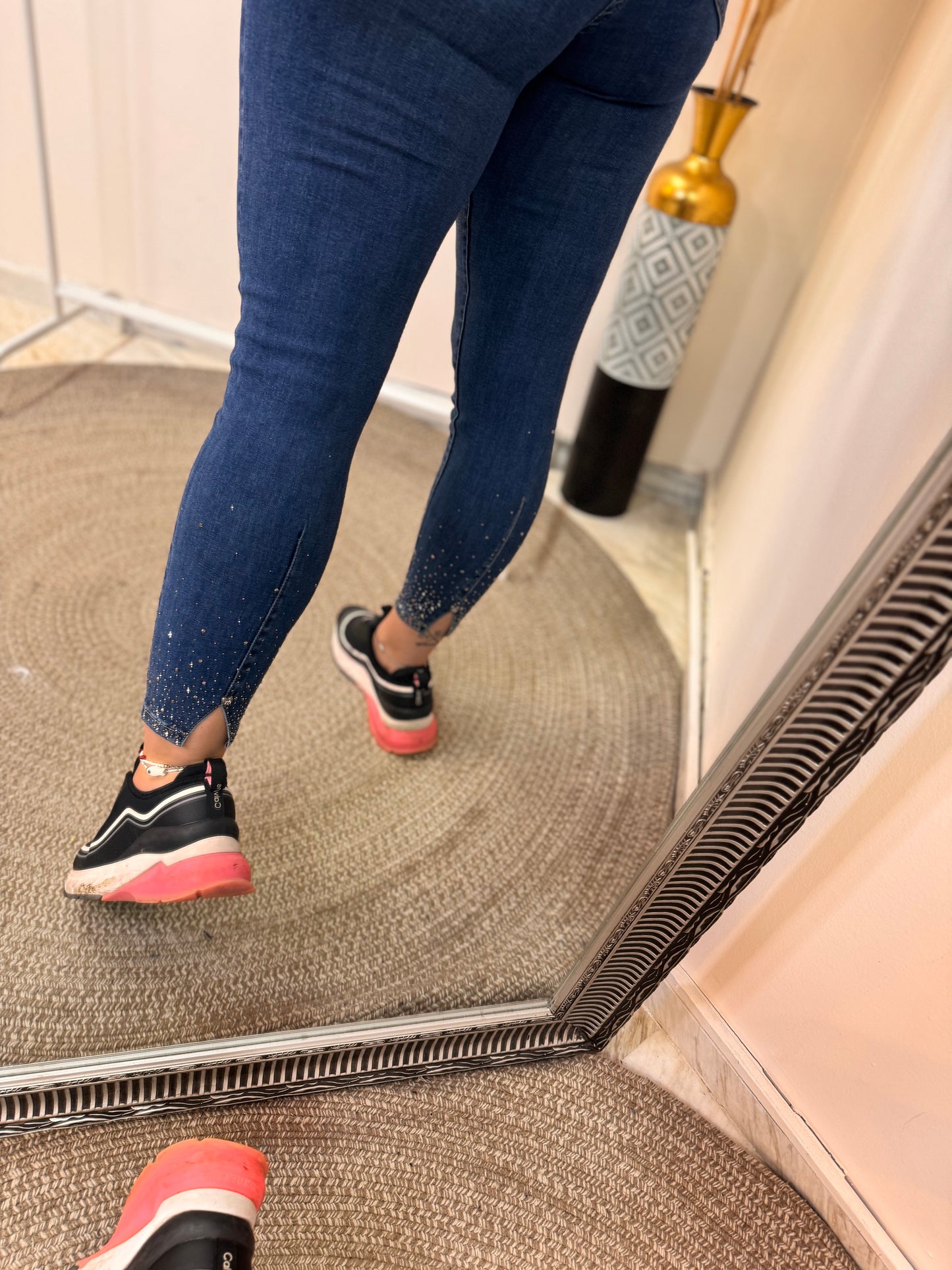 Butterfly Skinny Jean
