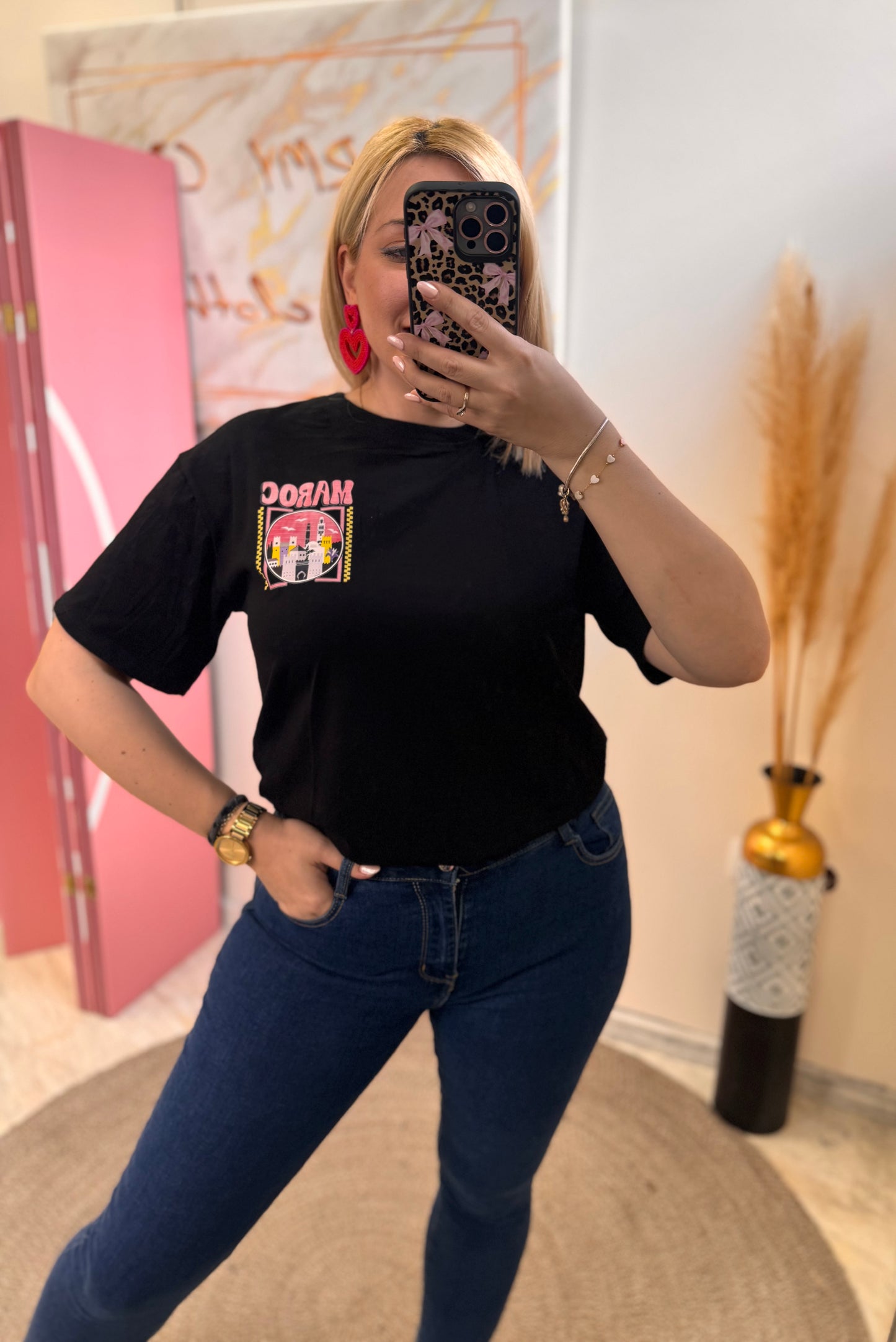 Maroc T-shirt Black