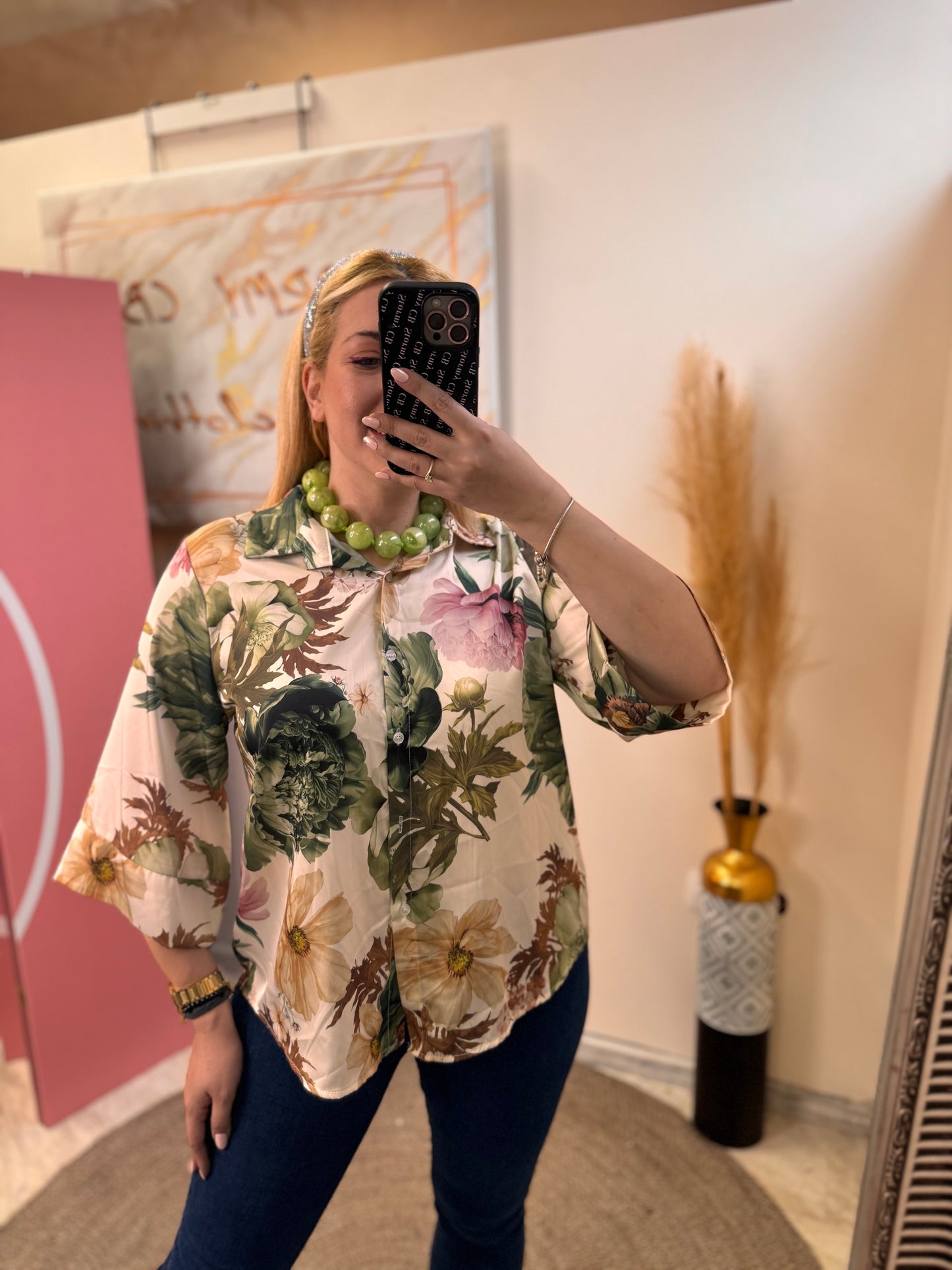 Olivia Shirt Green