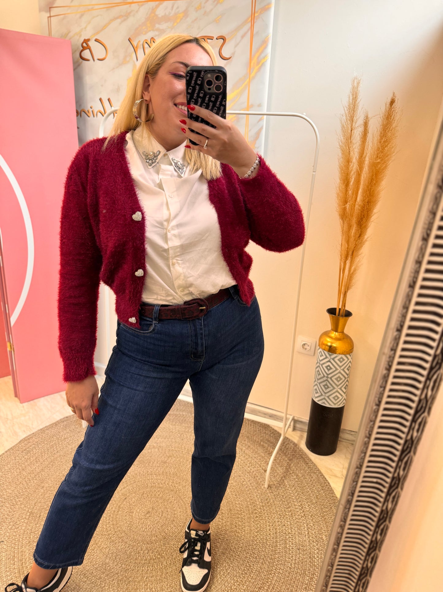 Strass Heart Jacket