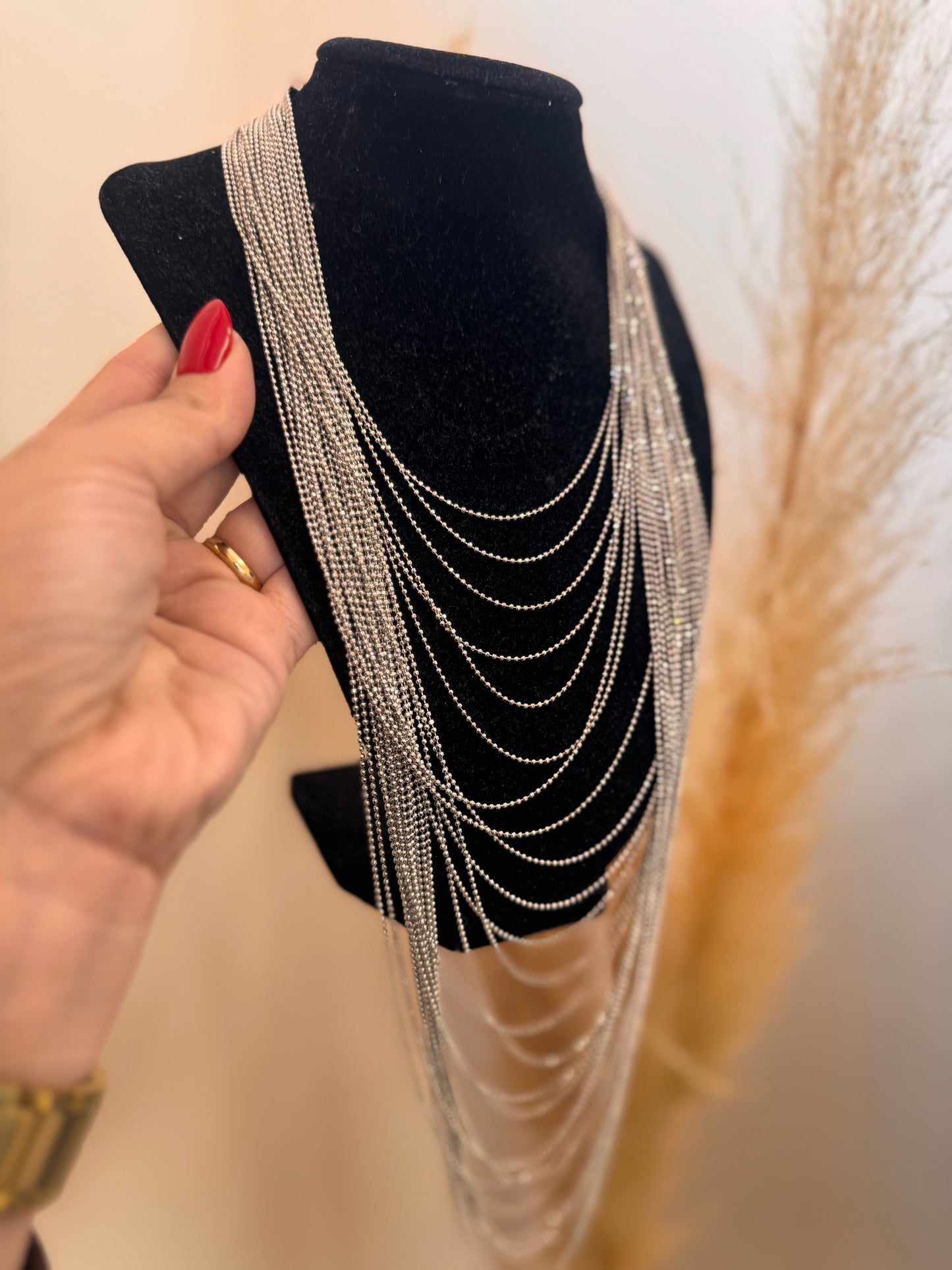 Mega Necklace Silver