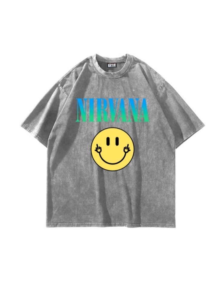 Nirvana Smile Oversized T-shirt