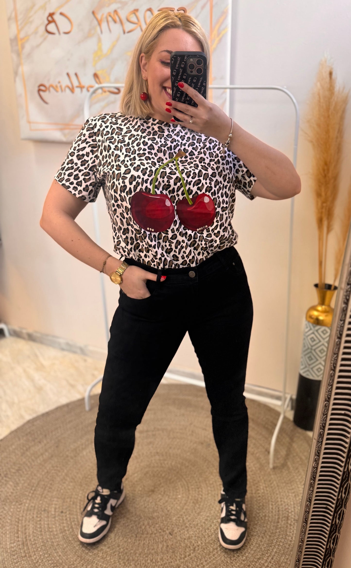 Plus Size -5kg Black Jean