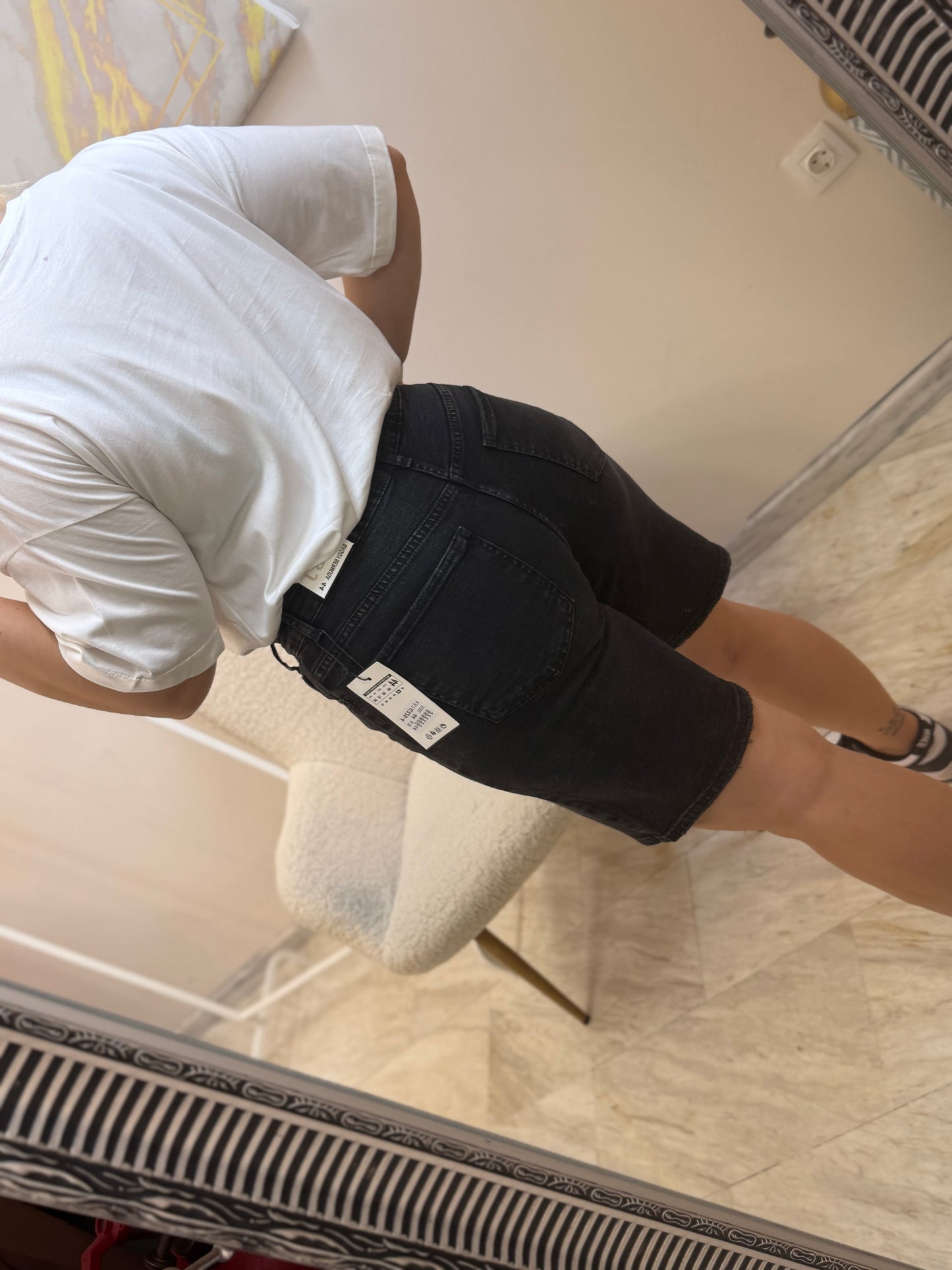 Baggy Bermuda Black