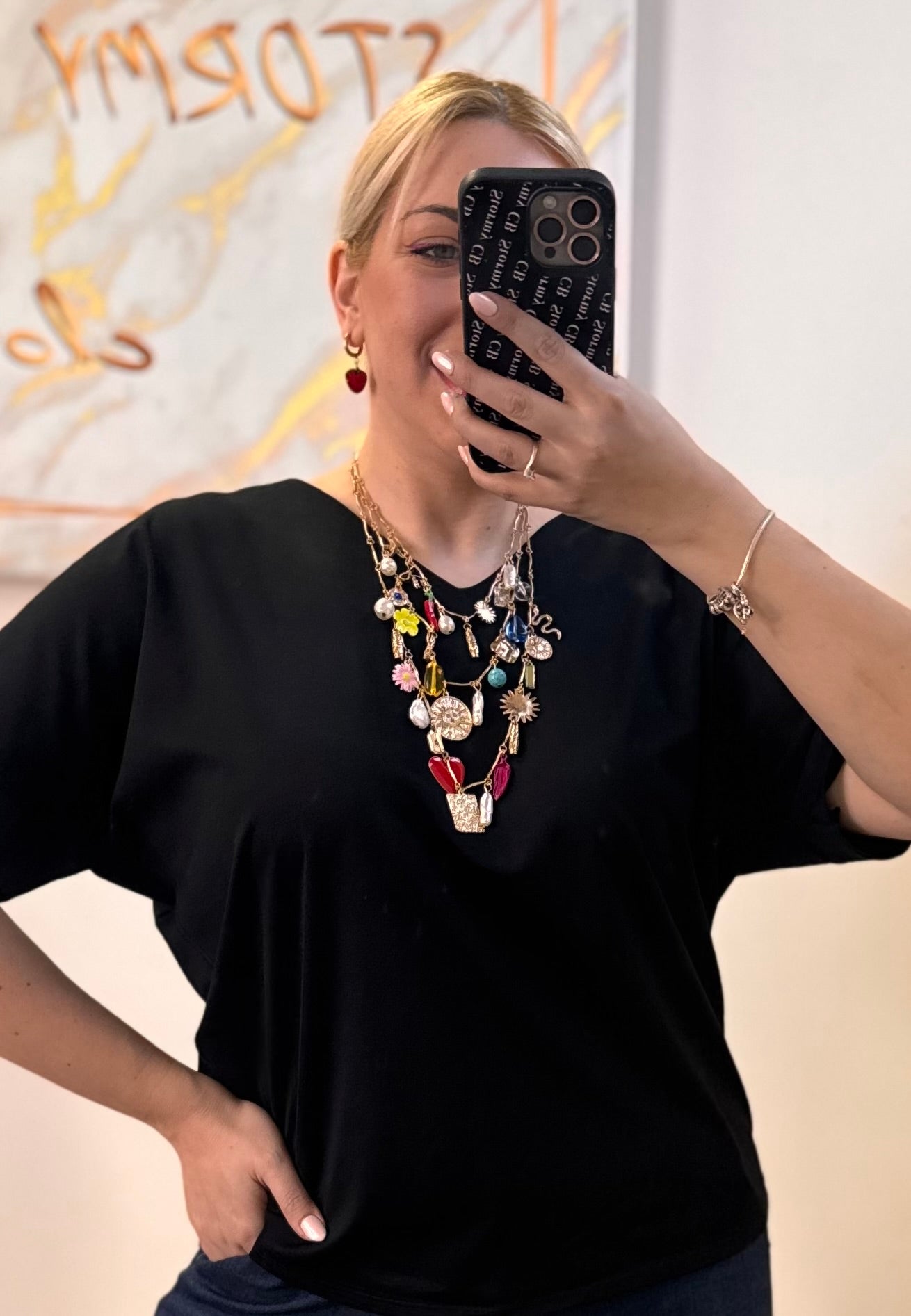 V Floral Shirt