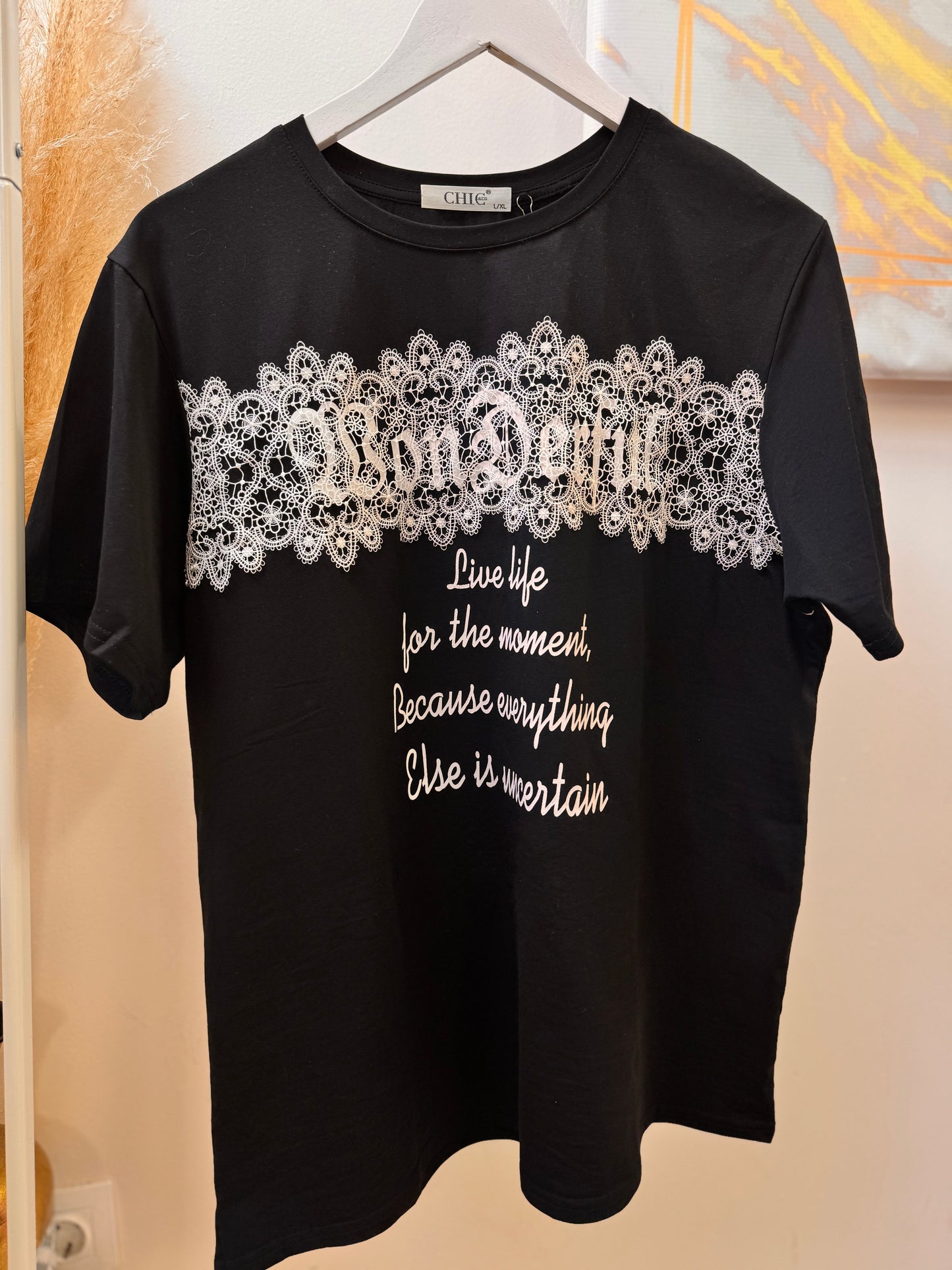 Lace T-shirt