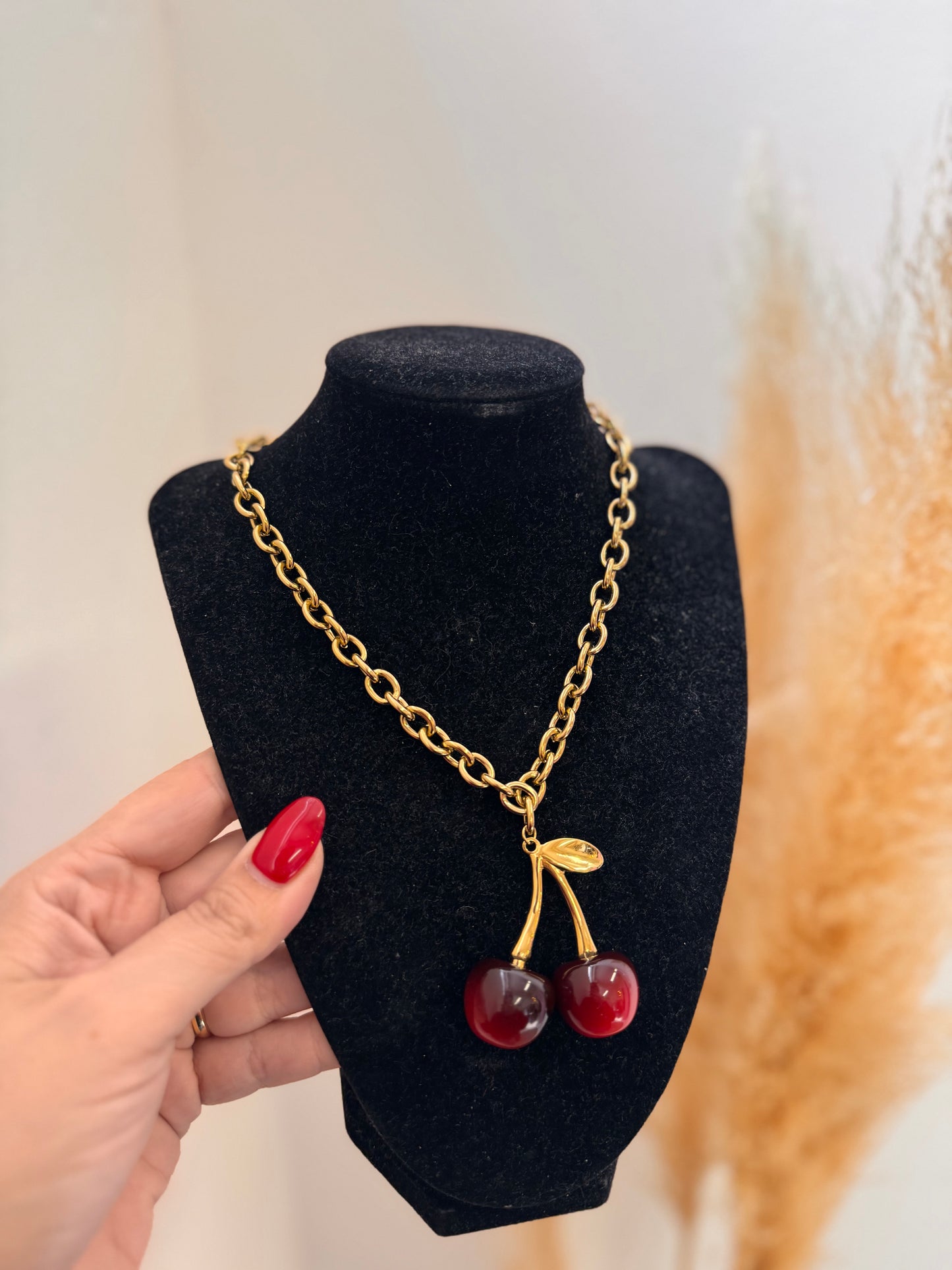 XL Cherry Necklace