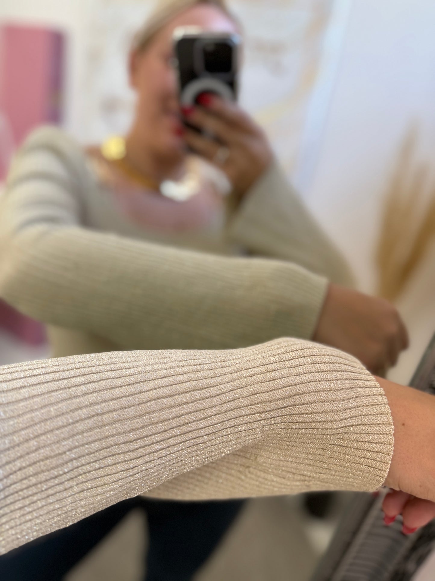 Melly Lurex Shirt