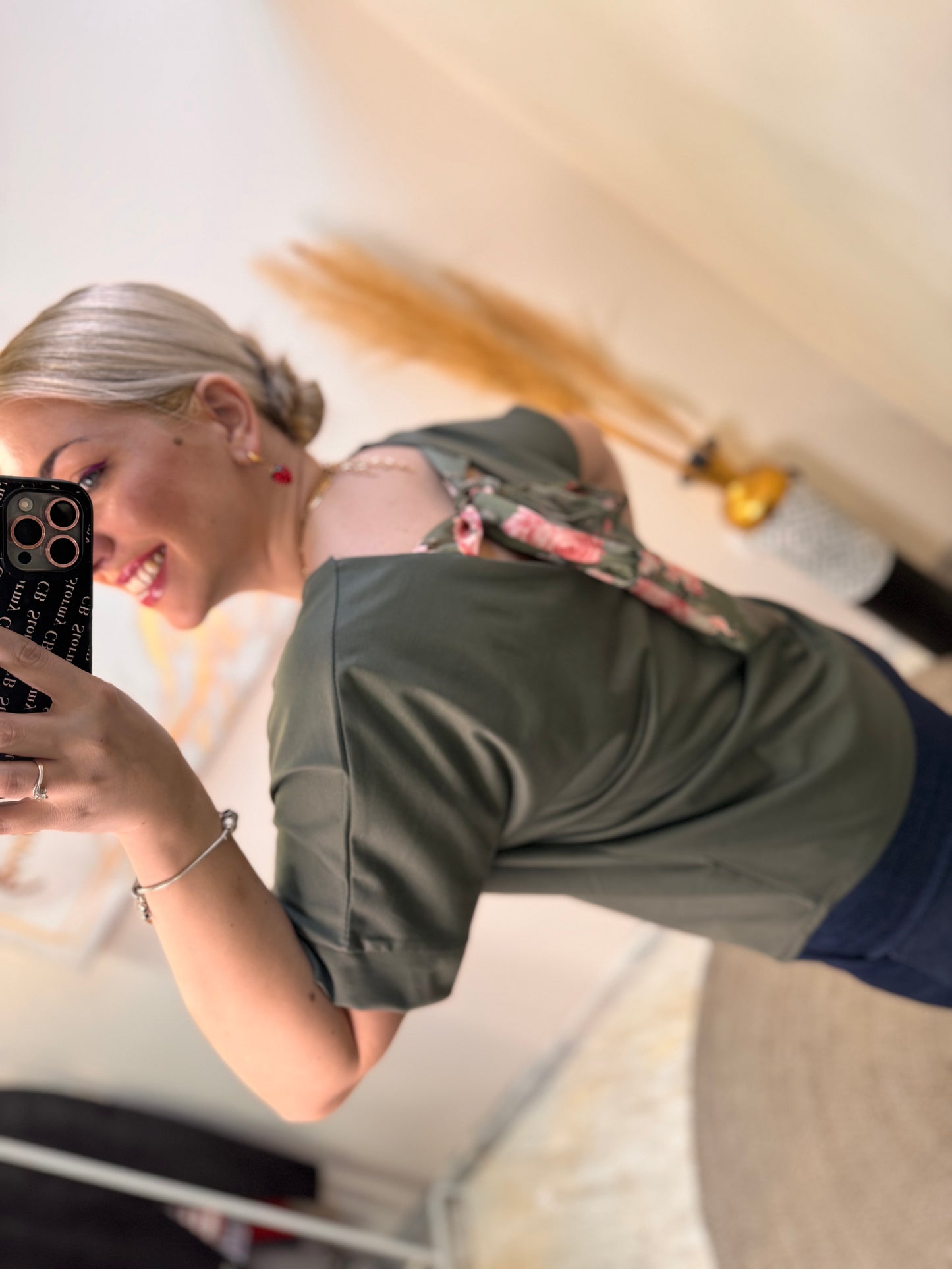 V Floral Shirt