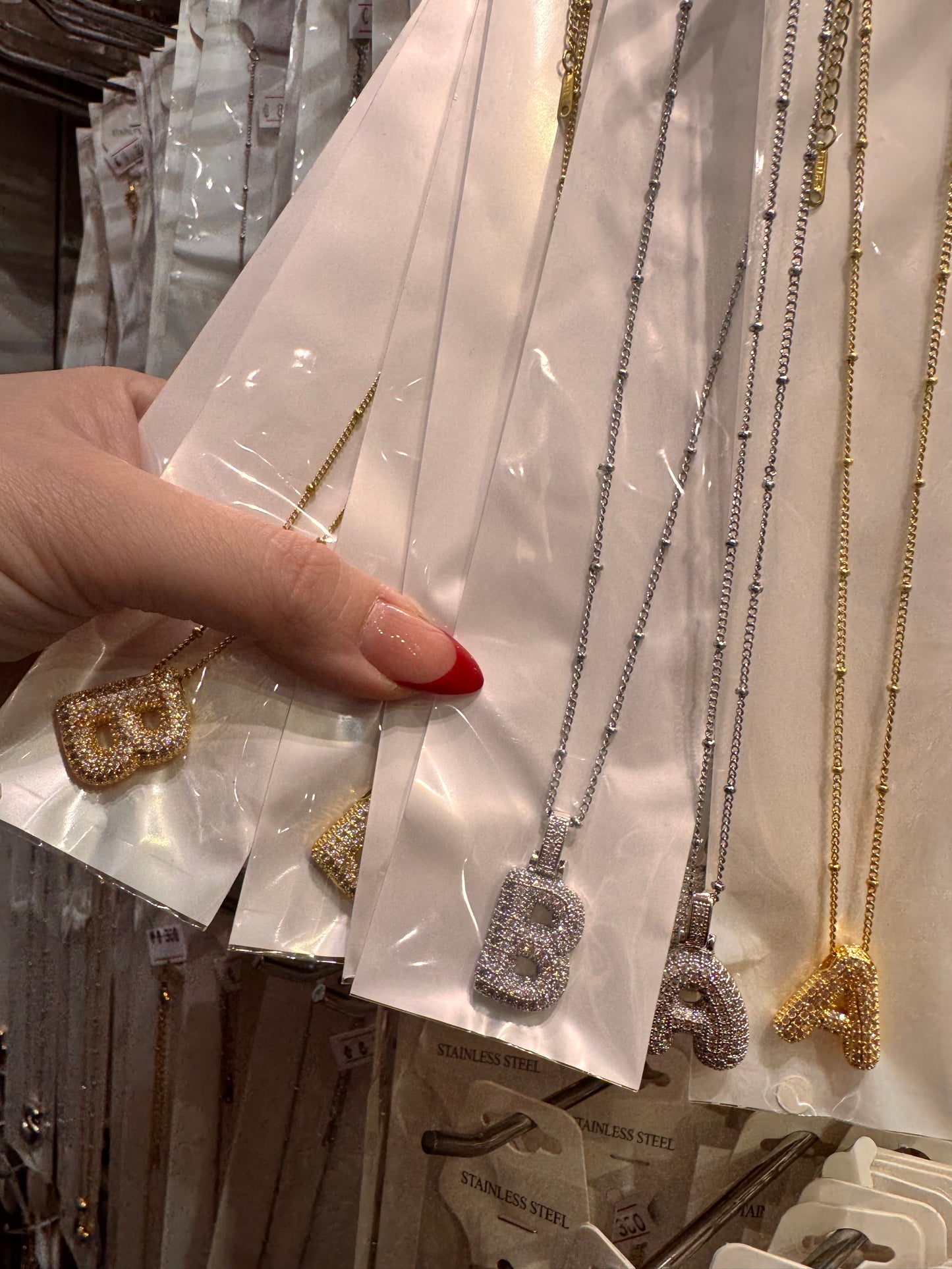 Monogram Strass Necklace