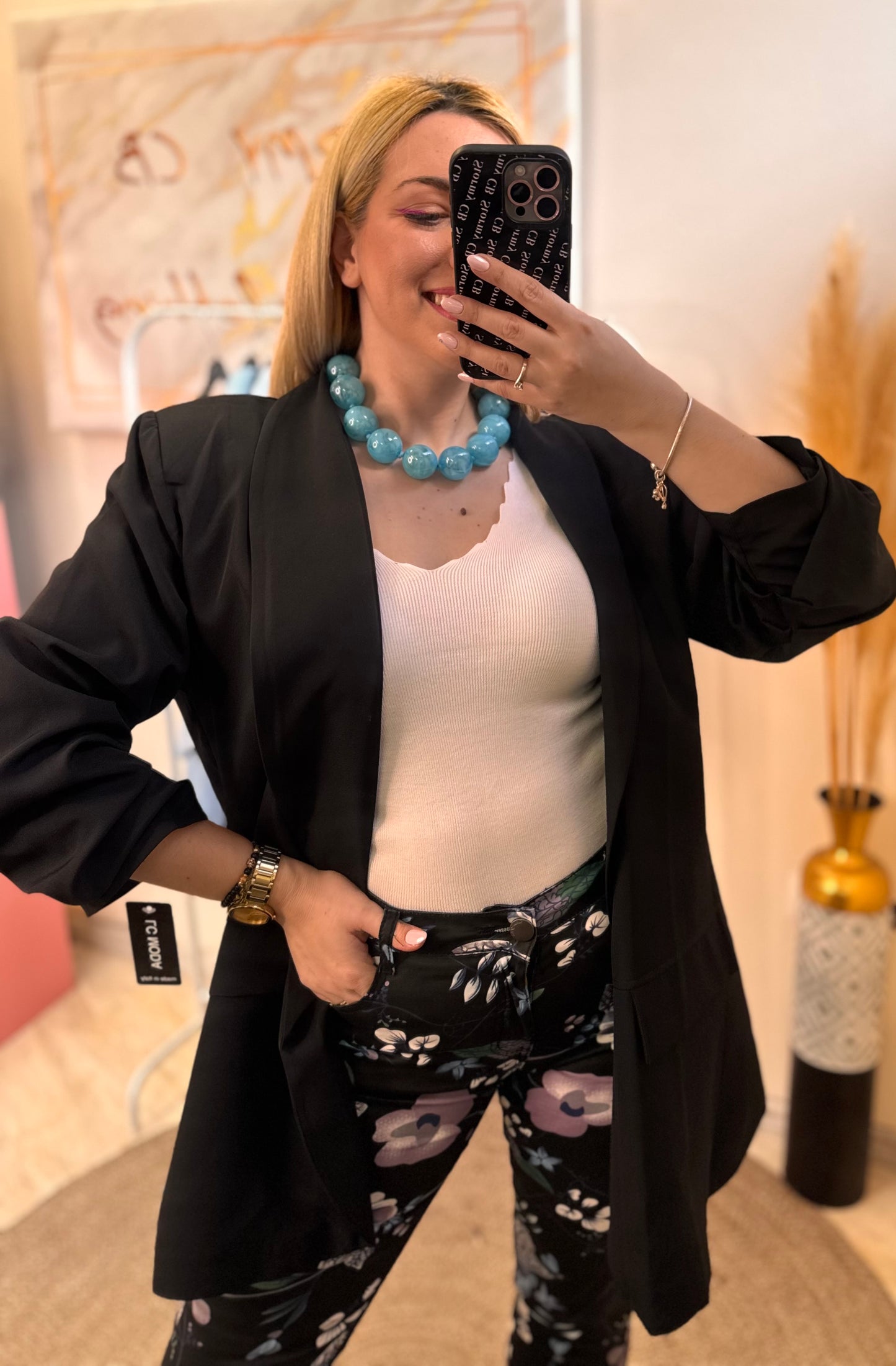 Balls Necklace Turquoise