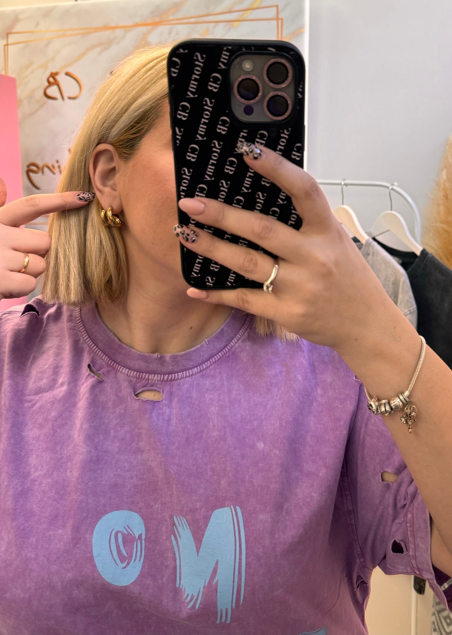 Double mini hoops