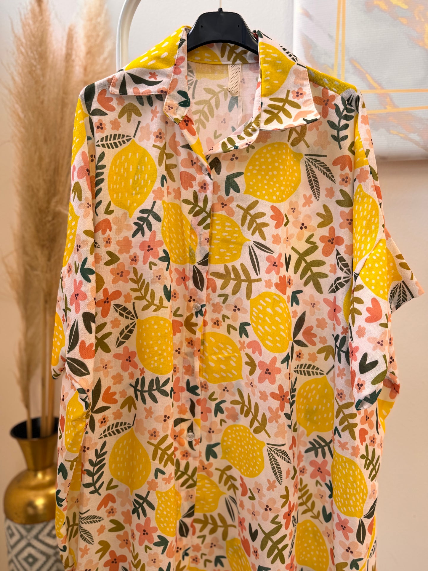 Lemons 🍋 Plus size Dress Yellow