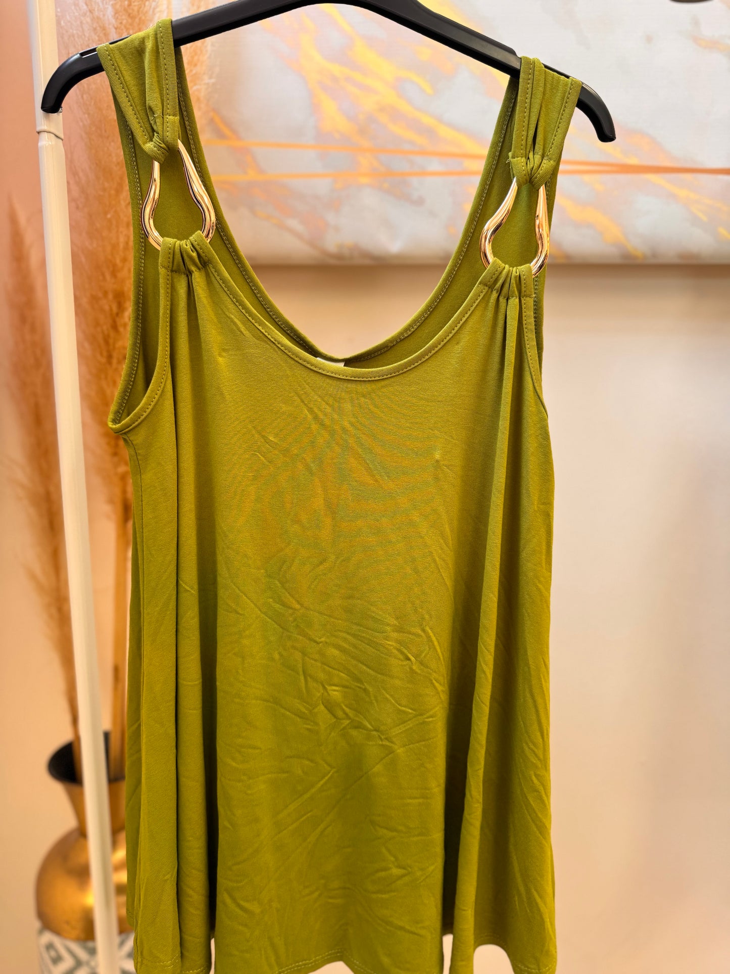 Metalic Gold Top