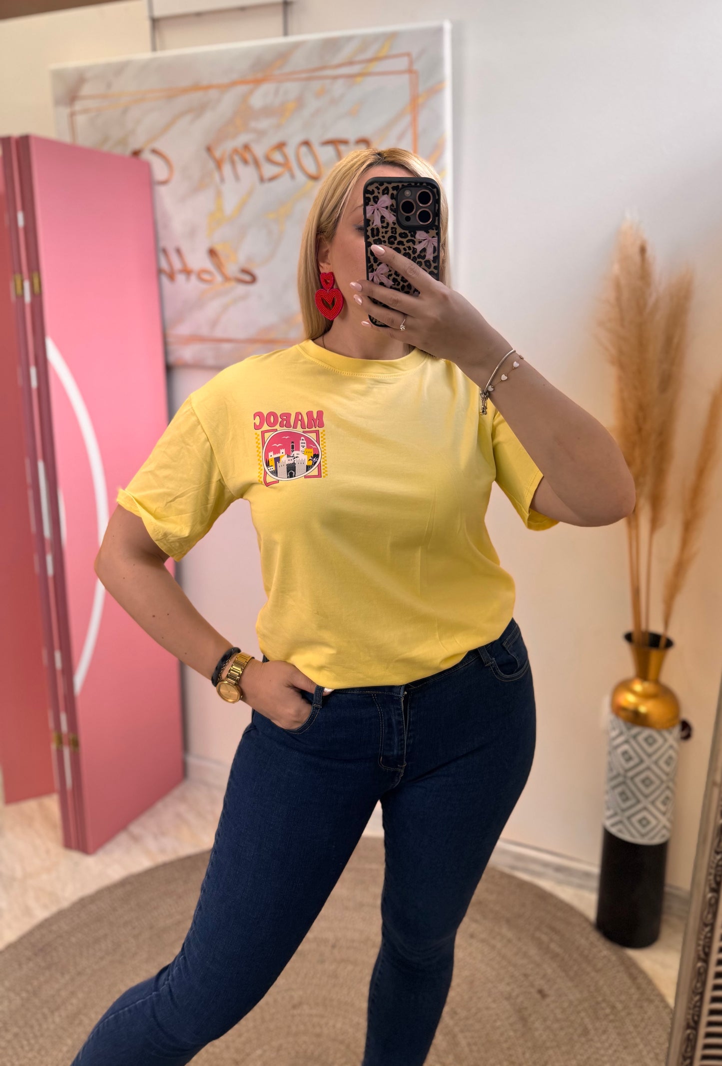Maroc T-shirt Yellow