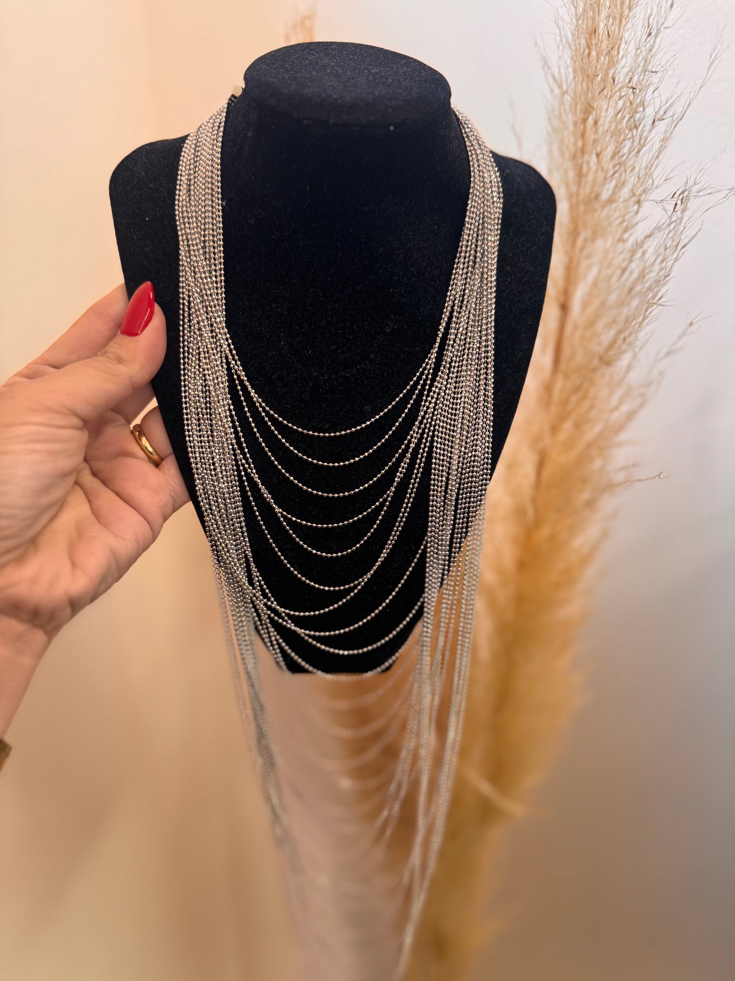 Mega Necklace Silver