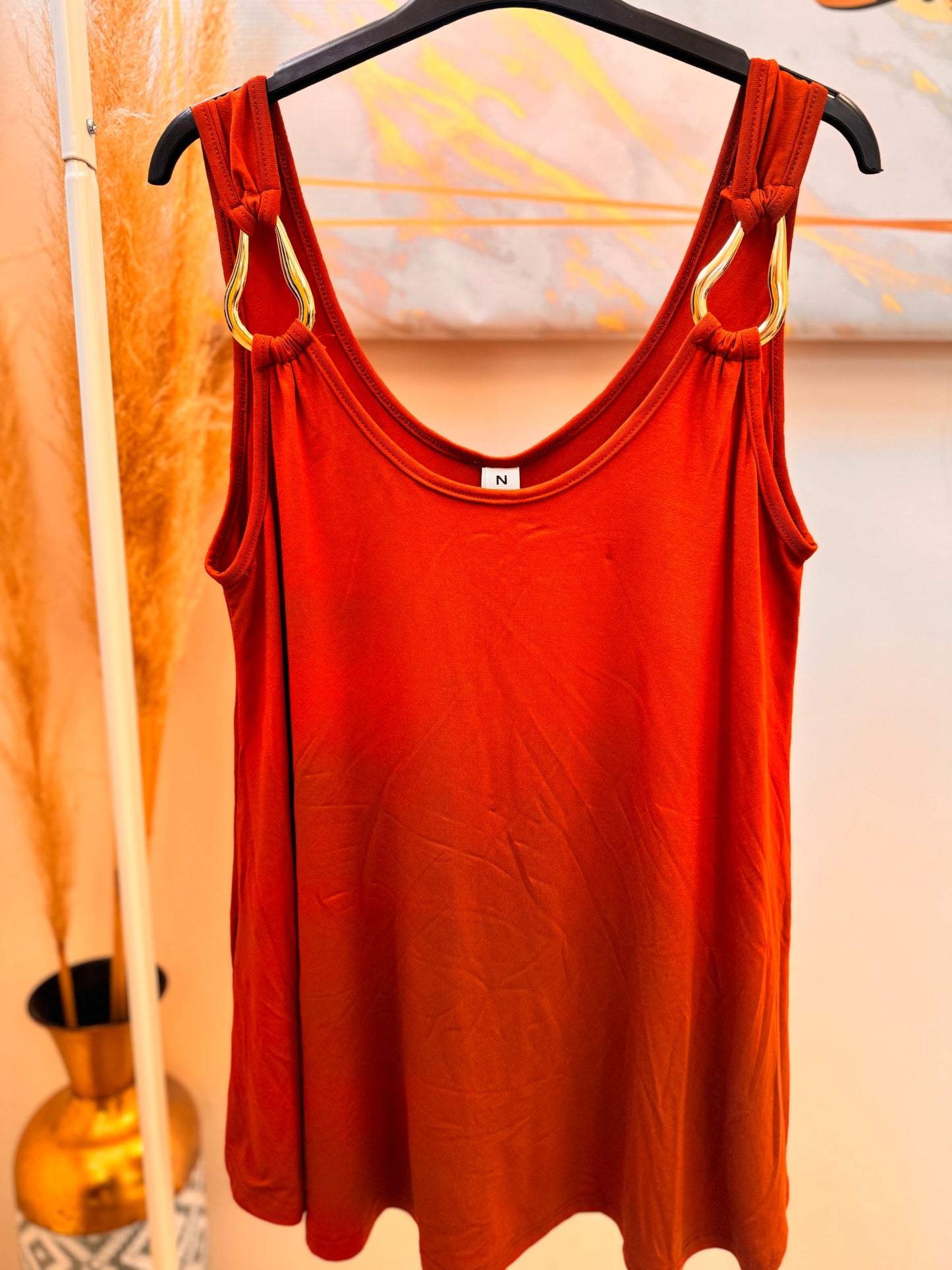 Metalic Gold Top
