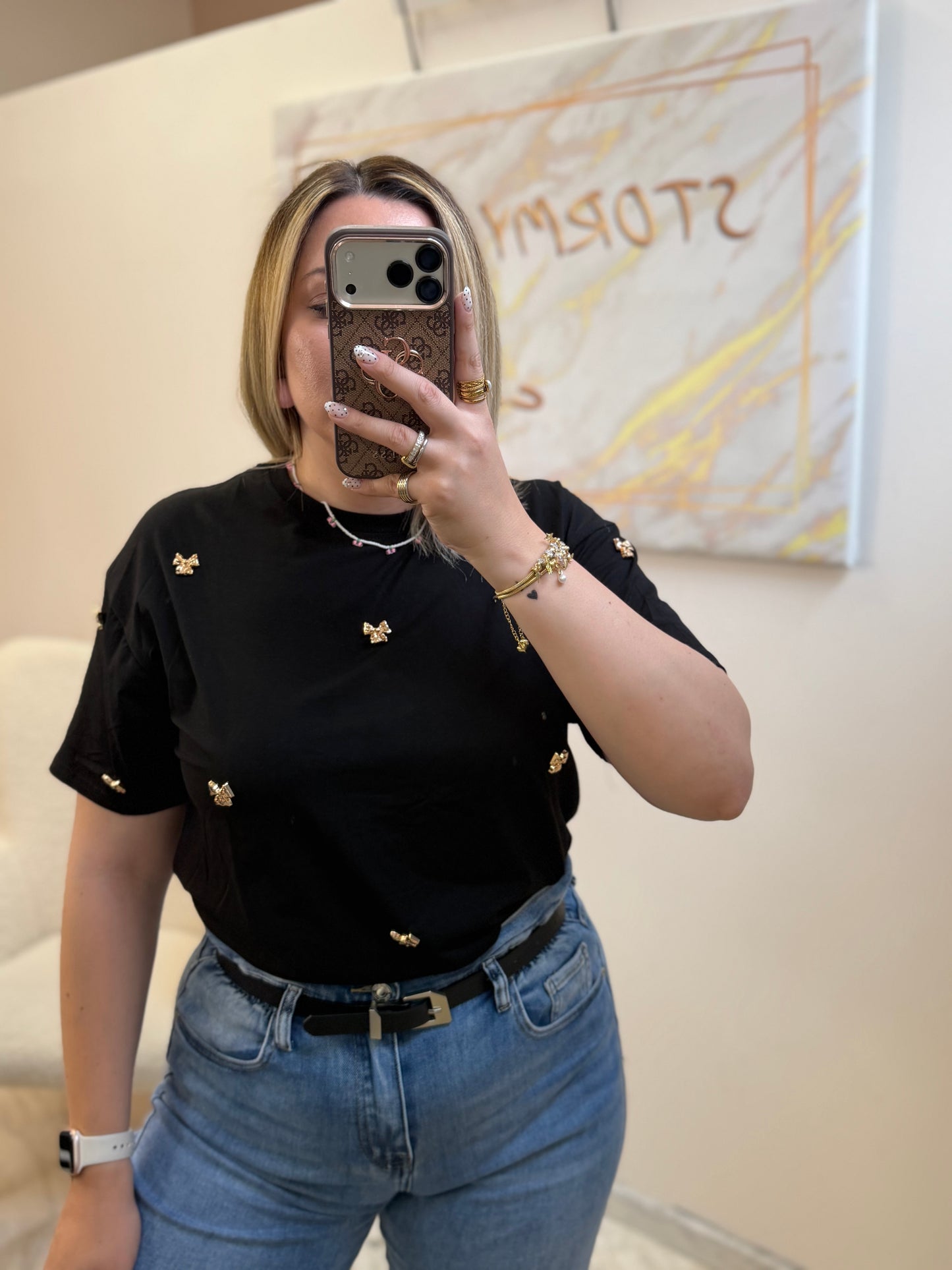 Bow Charm T-shirt