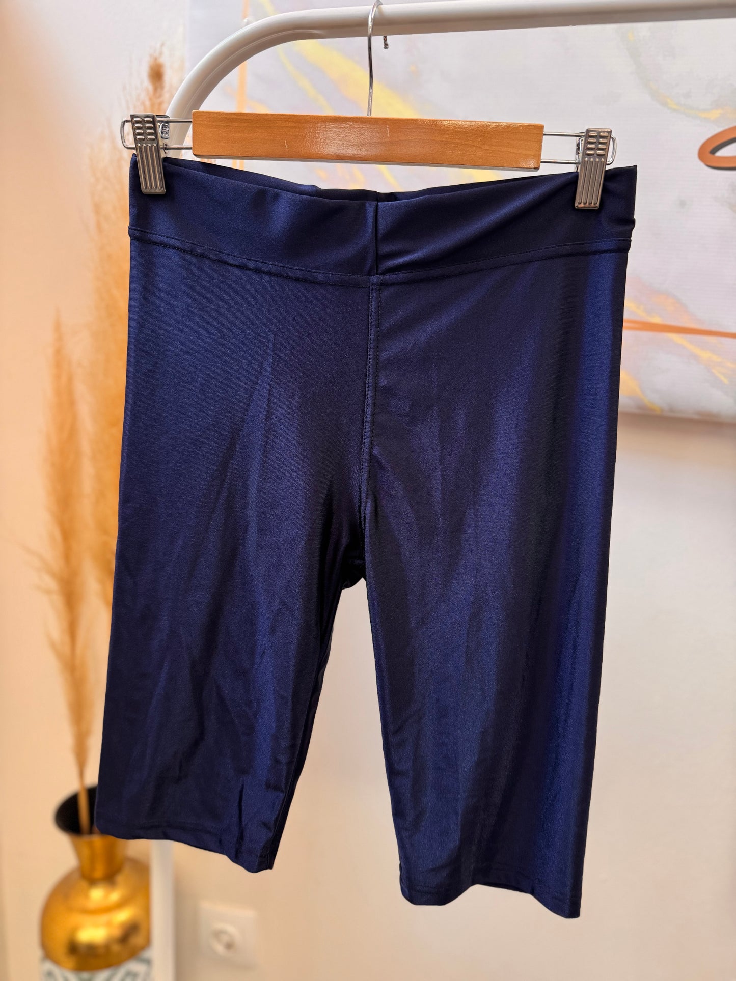 Biker Dark Blue Shorts
