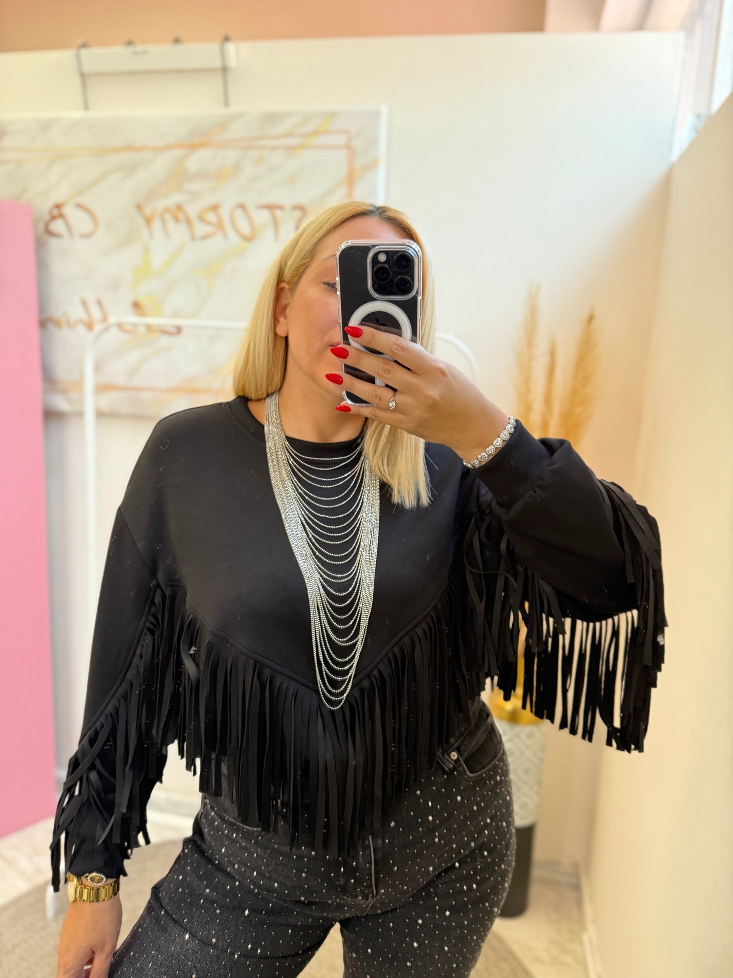 Mega Necklace Silver