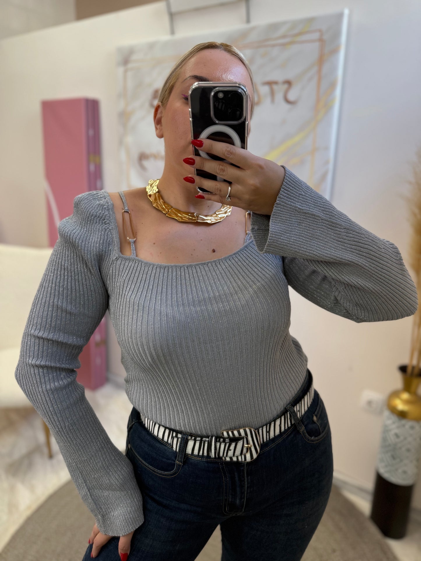Melly Lurex Shirt