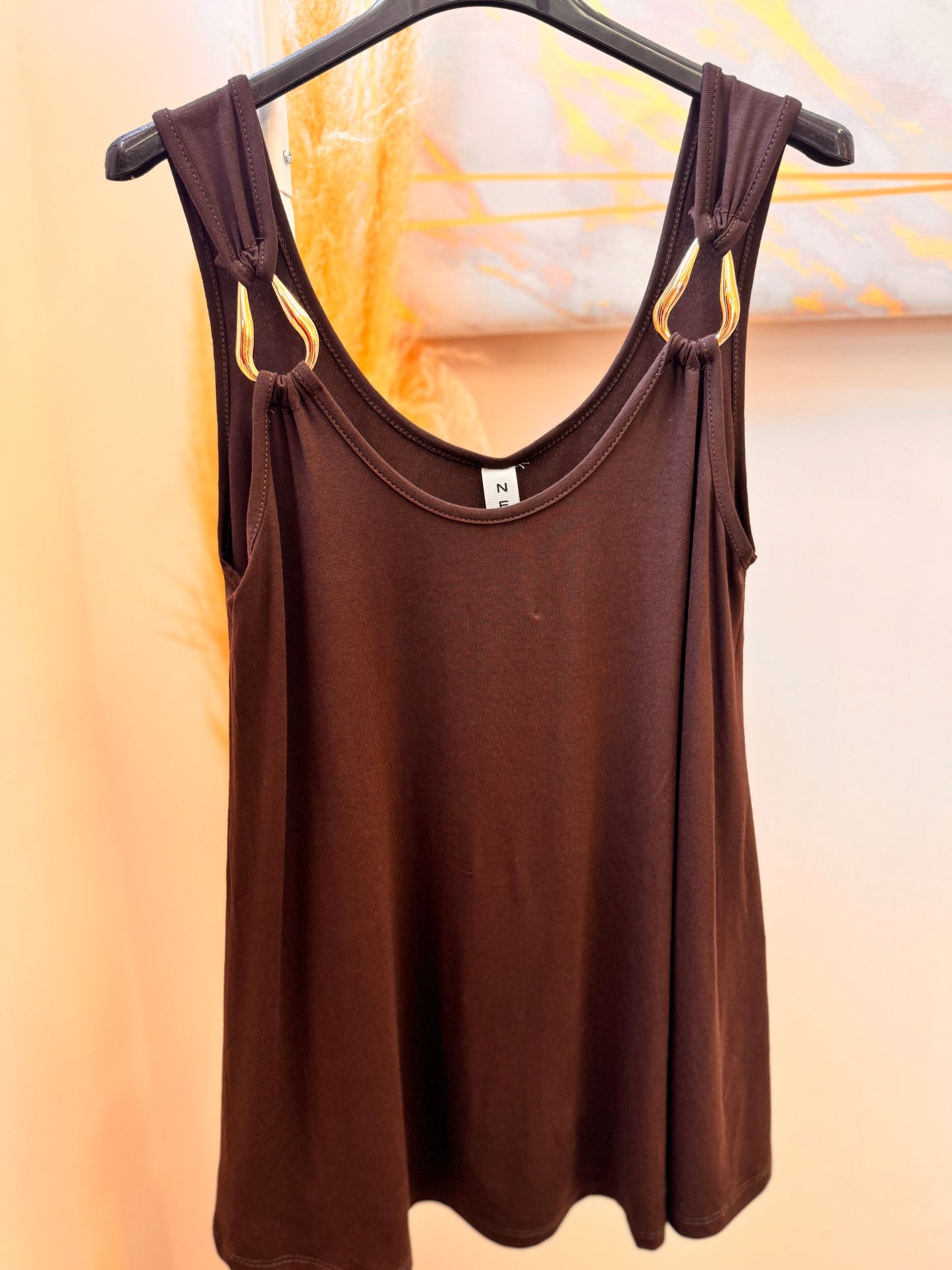 Metalic Gold Top
