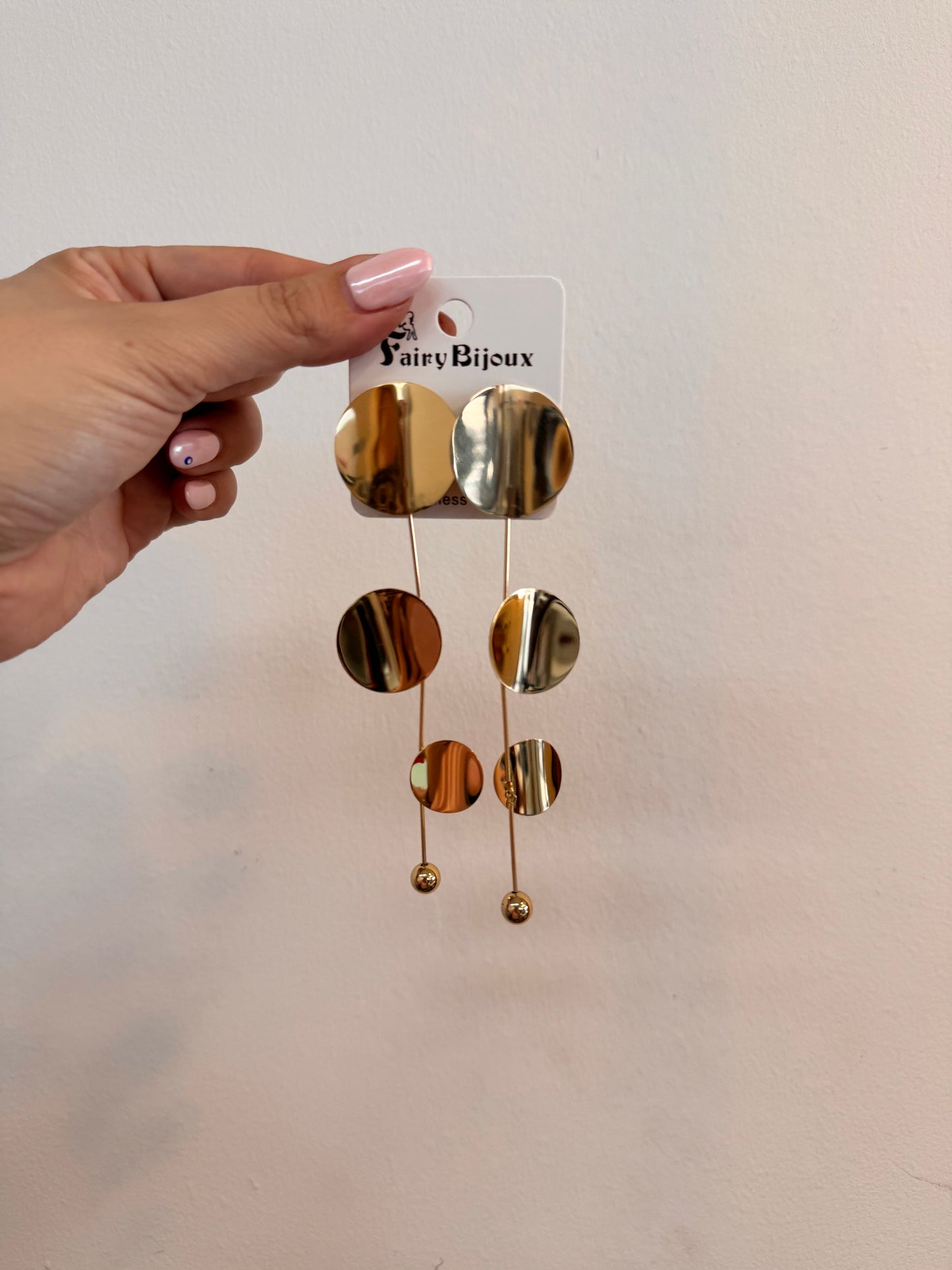 Nelly Earrings Gold