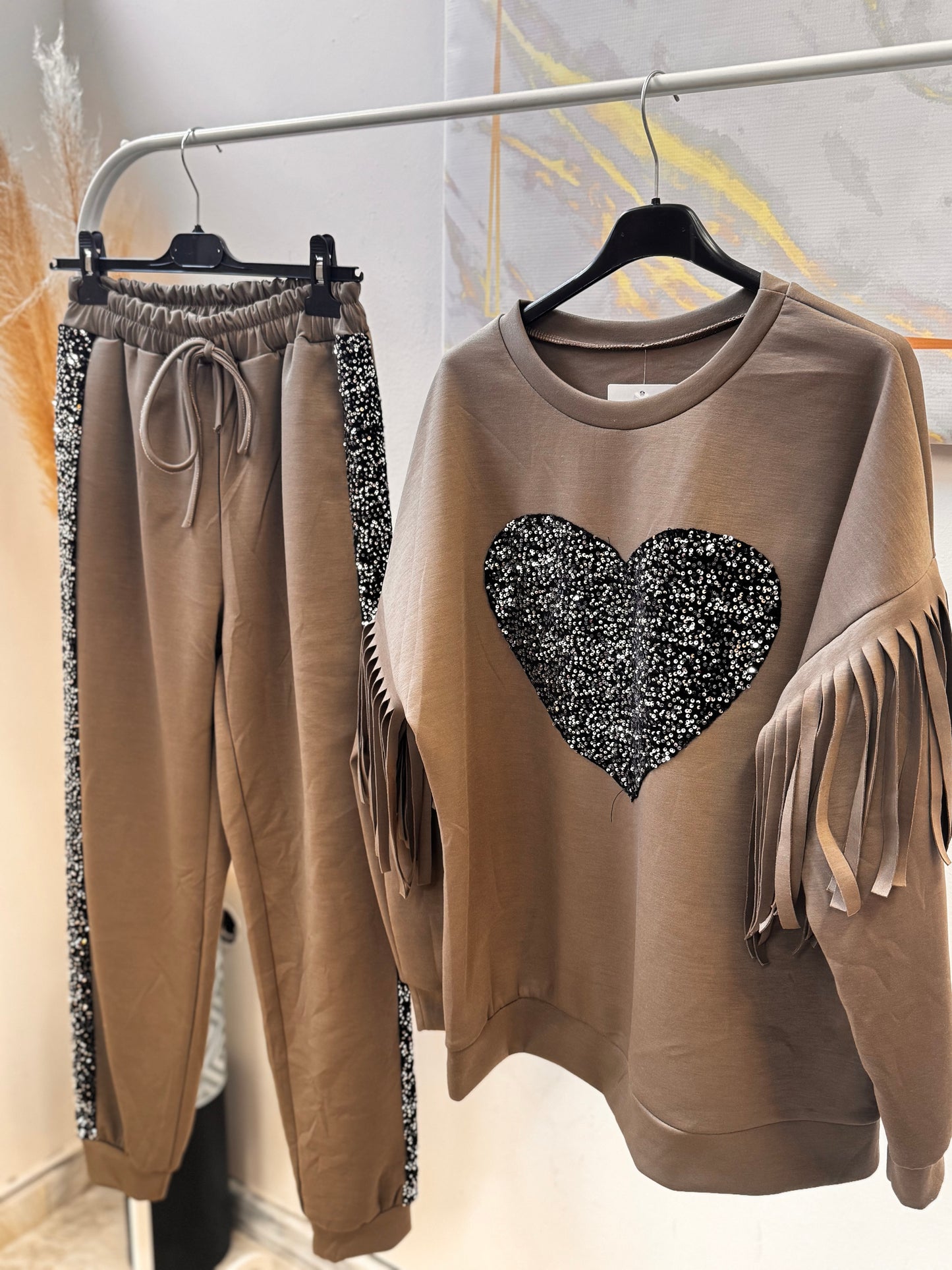 Strass Heart Set