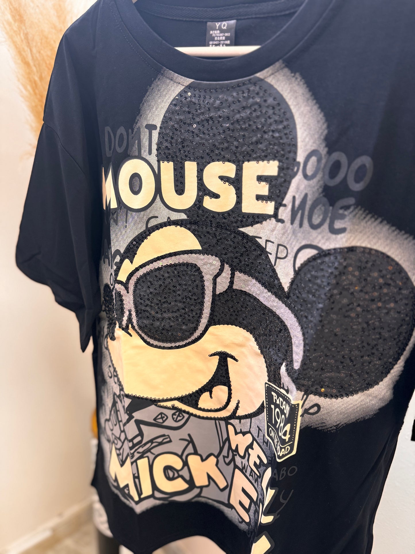 Mickey Shinny Oversized T-shirt