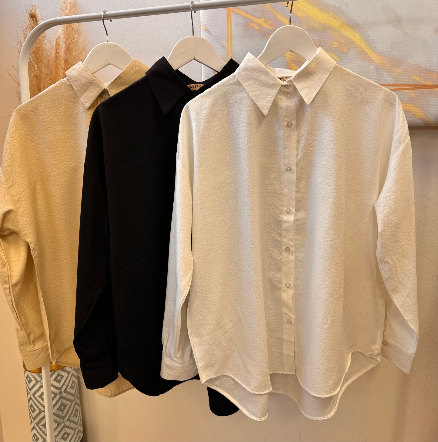 Monochrome Leopard Shirt