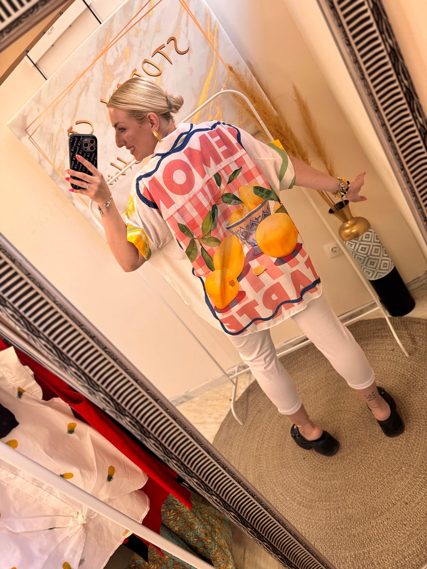 Eve White Summer Jean