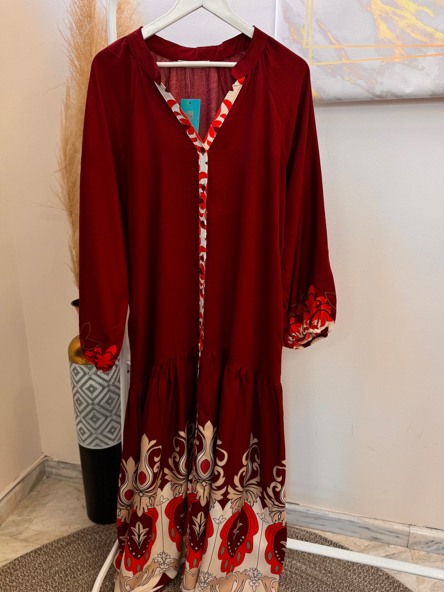 Mariana Semizie Red Dress
