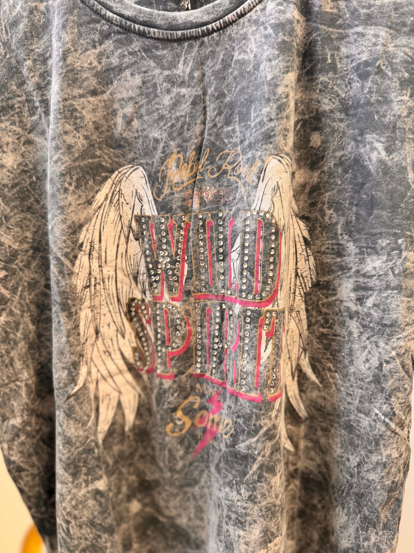 Wing T-shirt Light Grey