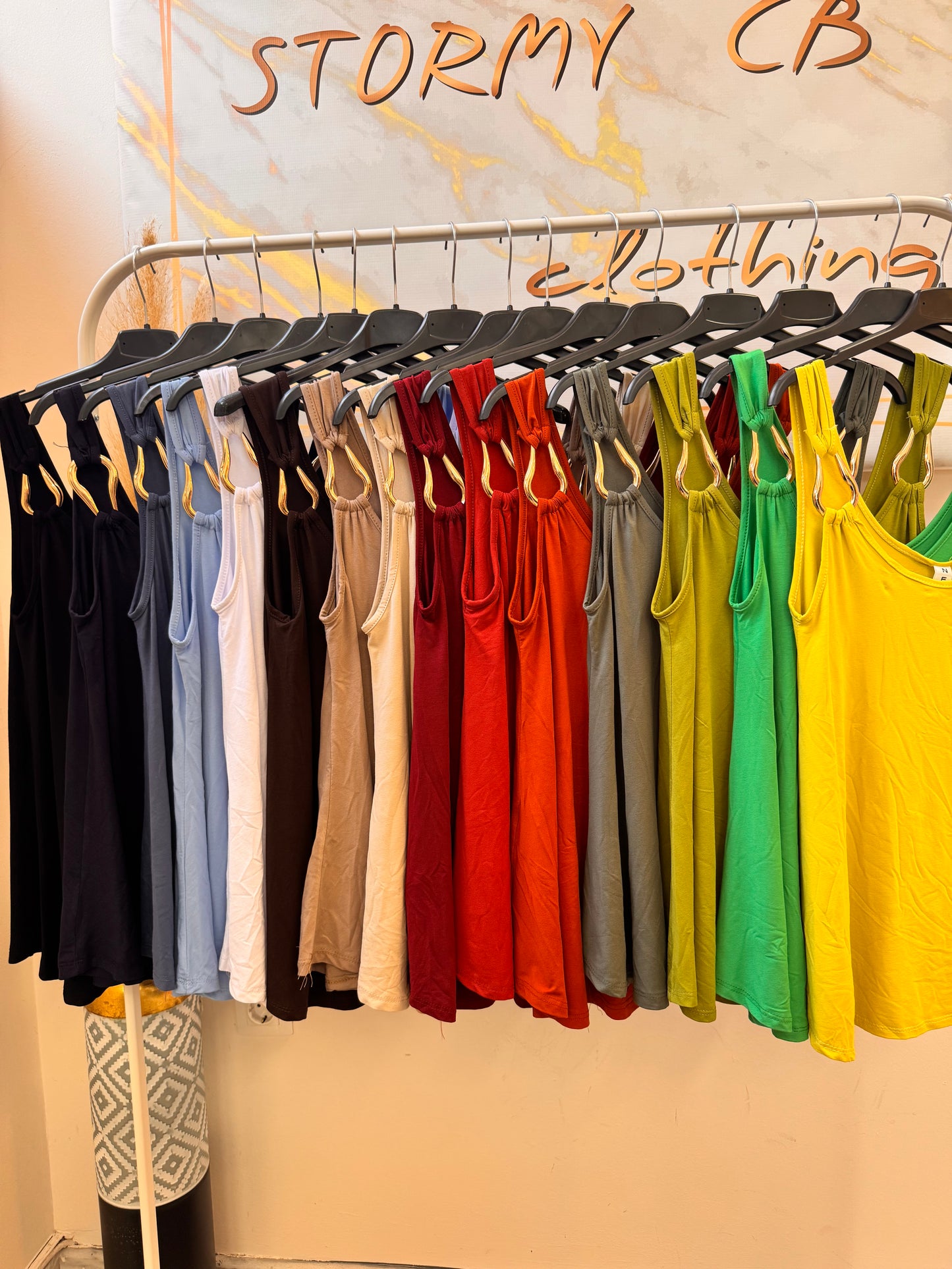 Metalic Gold Top