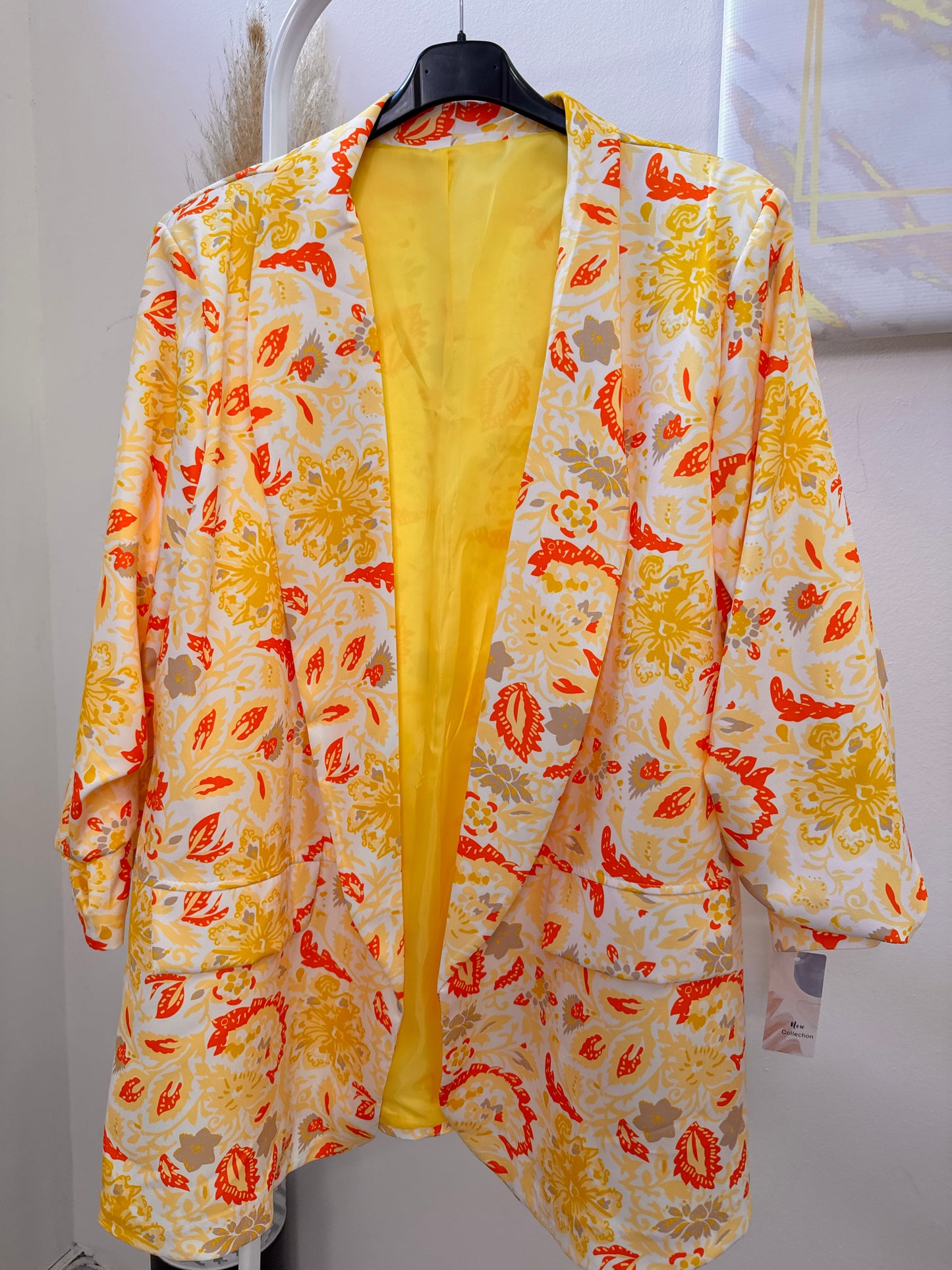 PLUS SIZE FLORAL ΣΑΚΑΚΙ