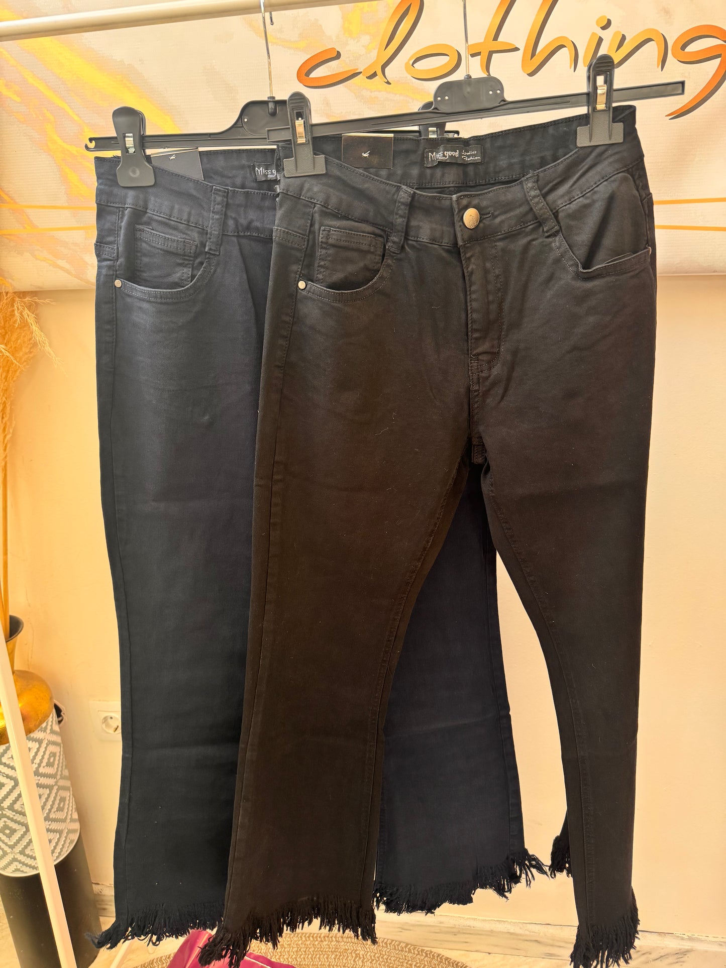 Elina Dark Blue Elastic pant