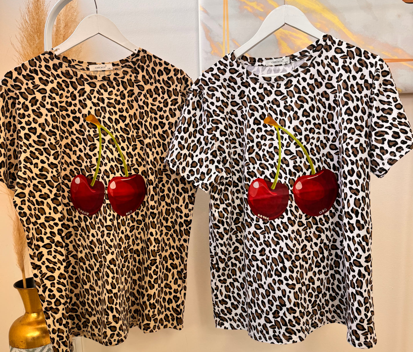 Leo & Cherry T-shirt White
